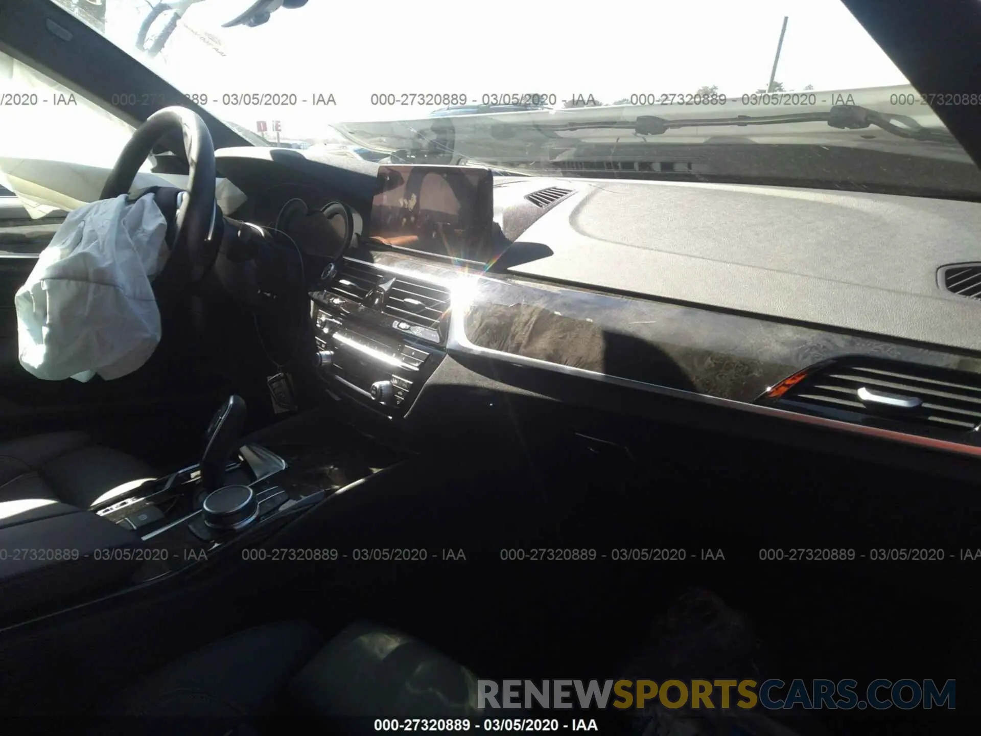 5 fotografías del automóvil dañado WBAJA7C54KWW49220 BMW 530 2019
