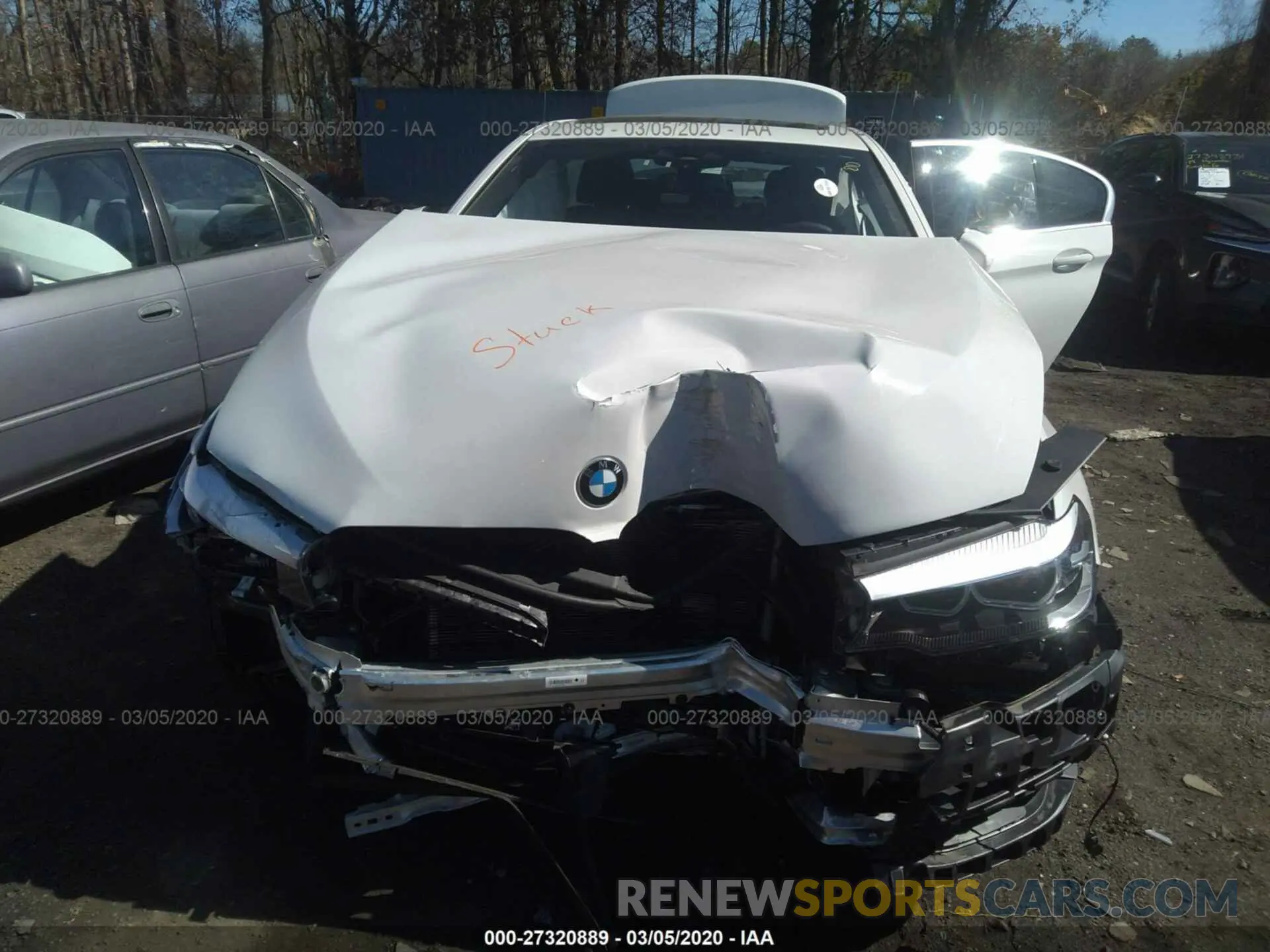 6 fotografías del automóvil dañado WBAJA7C54KWW49220 BMW 530 2019