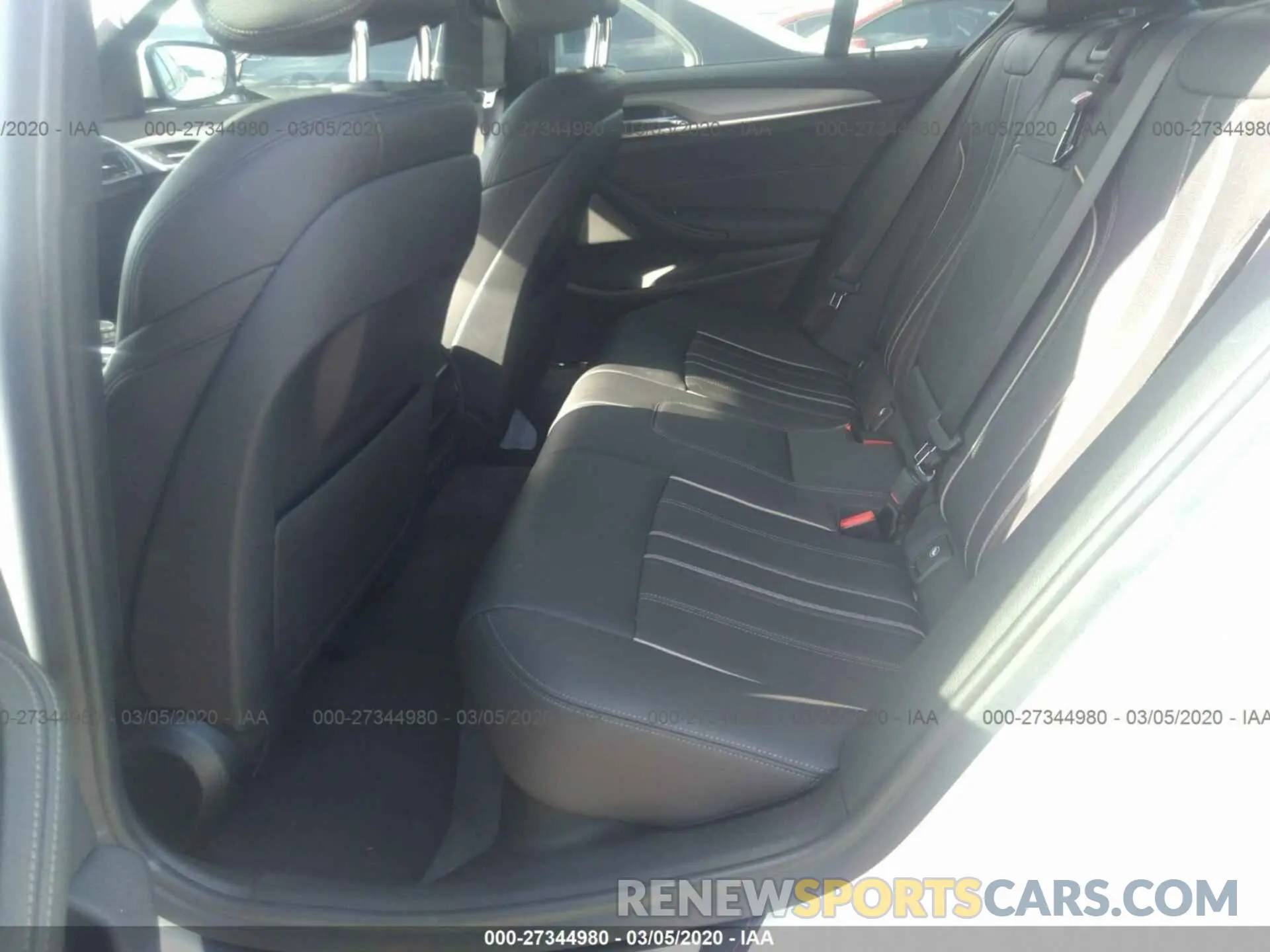 8 fotografías del automóvil dañado WBAJA7C57KWW08757 BMW 530 2019