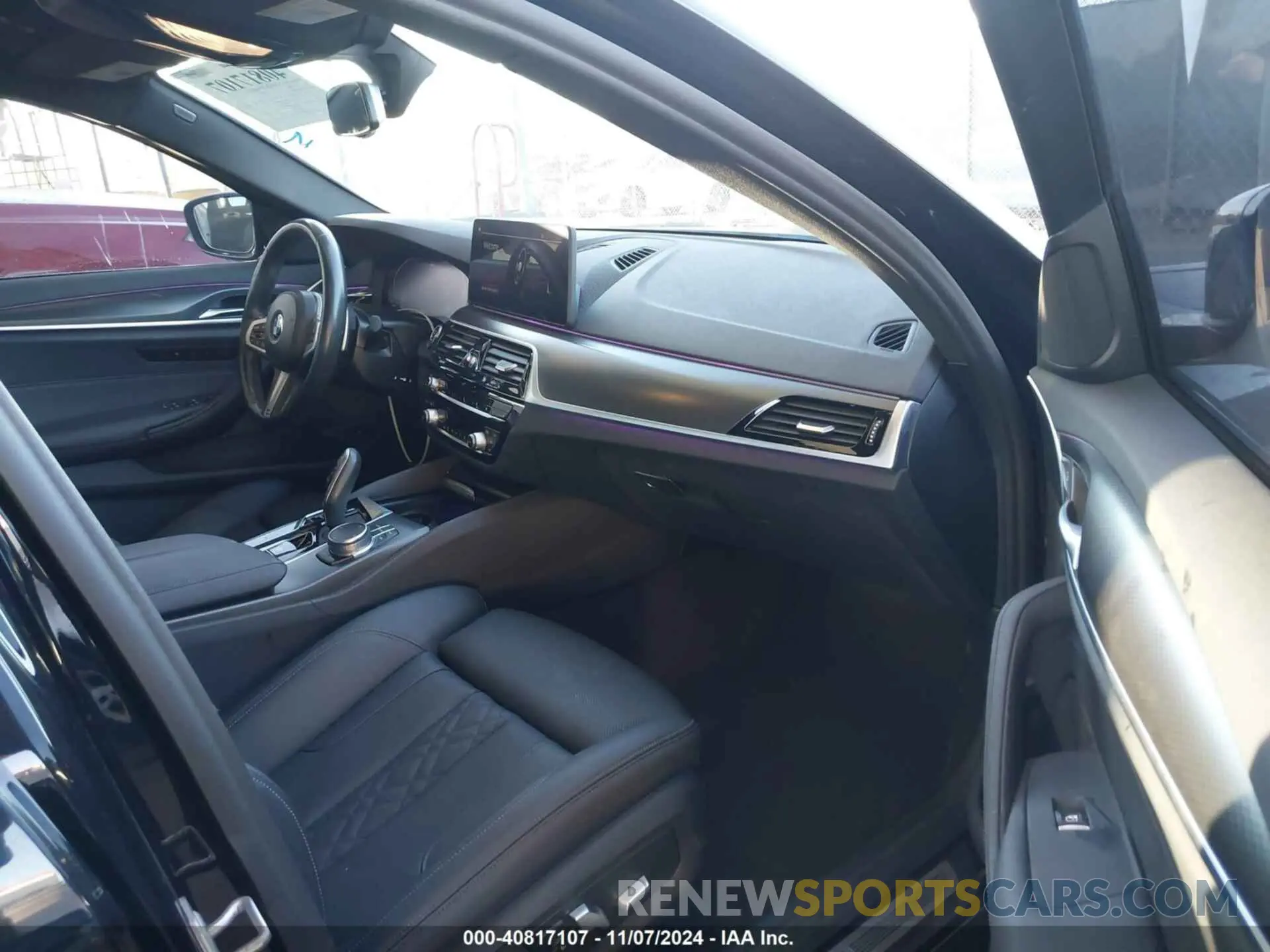 5 fotografías del automóvil dañado WBA53BH00NWX49573 BMW 530 2022