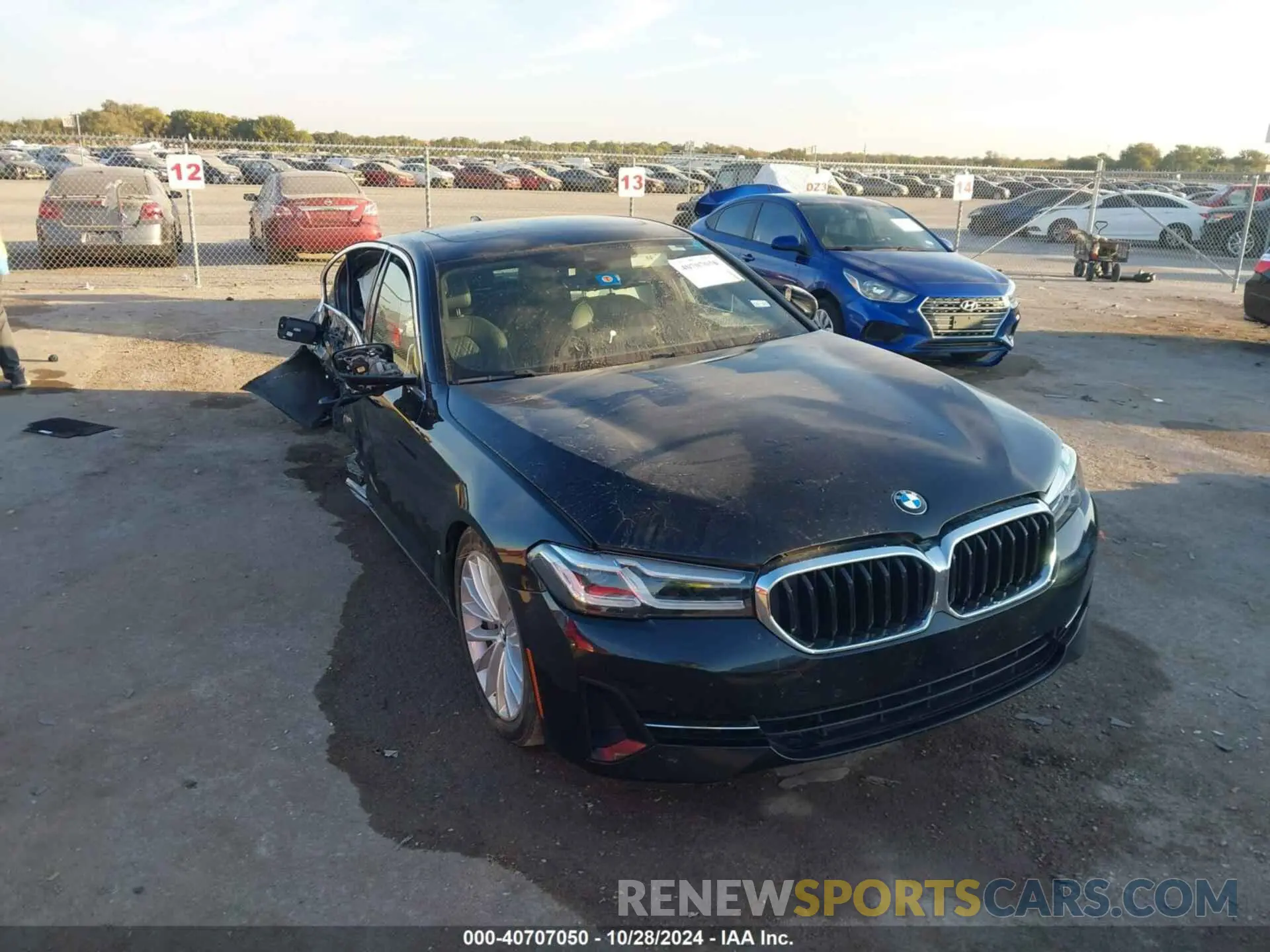 1 fotografías del automóvil dañado WBA53BH01NCH73062 BMW 530 2022