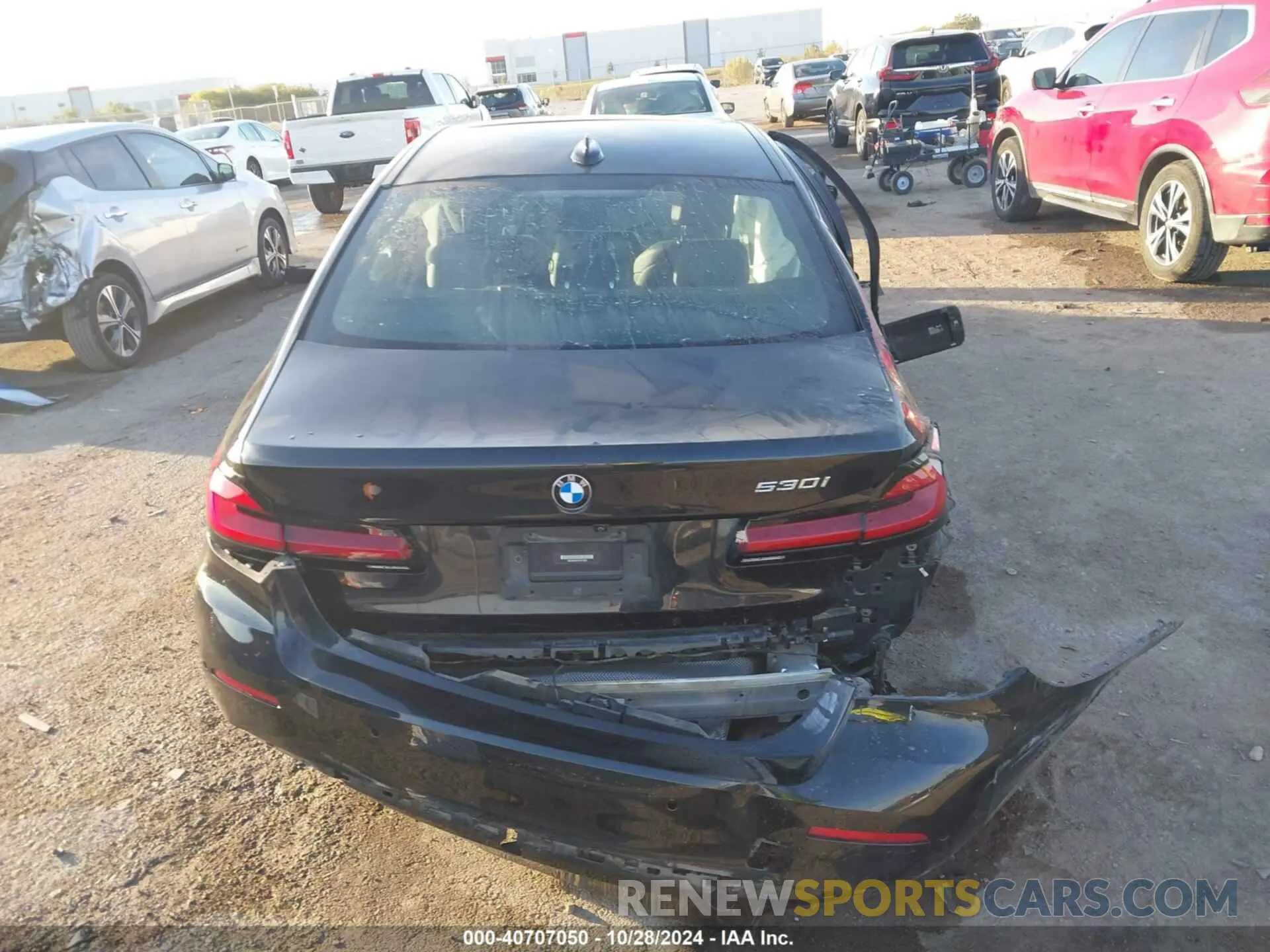 16 fotografías del automóvil dañado WBA53BH01NCH73062 BMW 530 2022