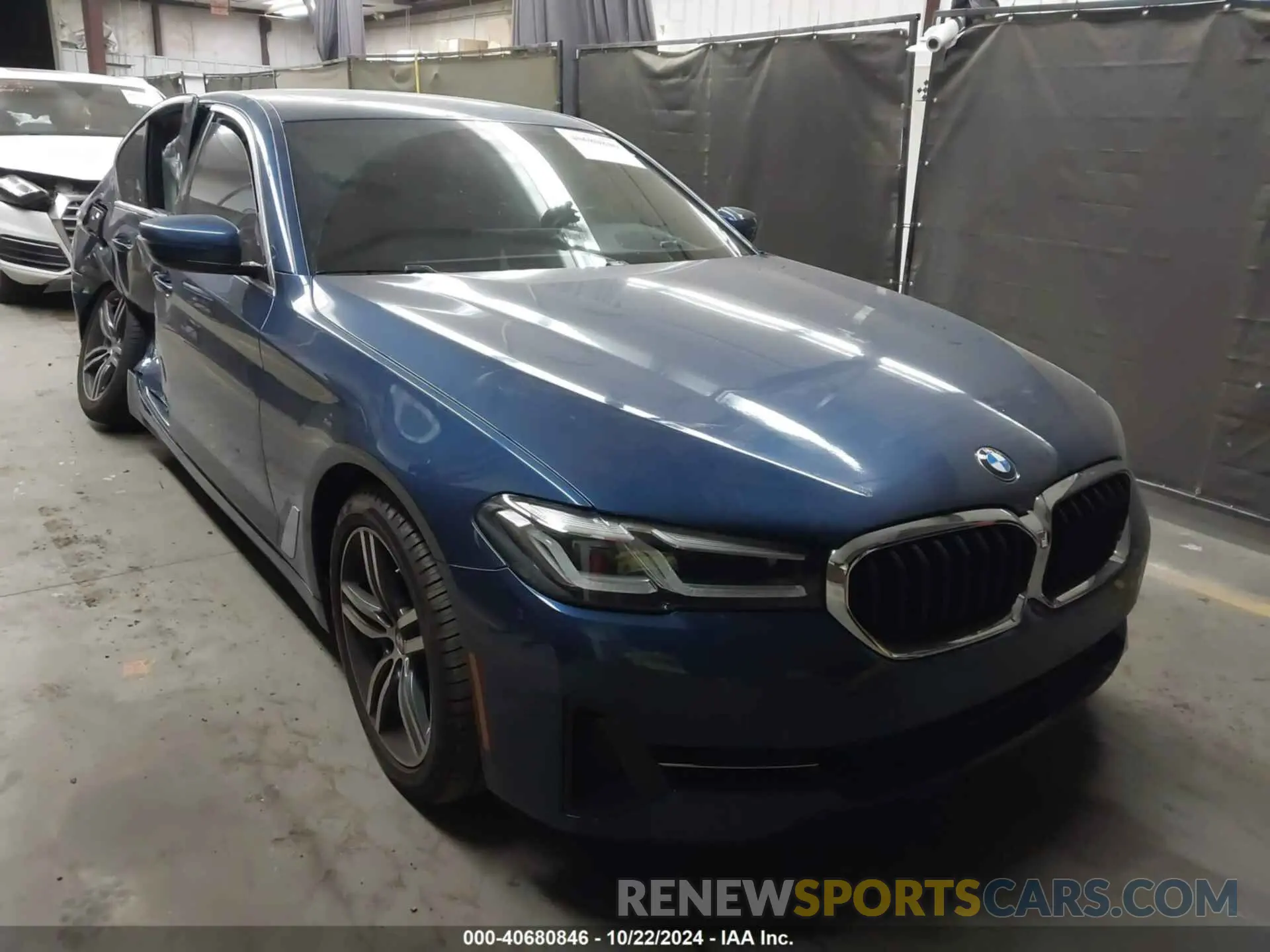 1 fotografías del automóvil dañado WBA53BH07NCJ30888 BMW 530 2022