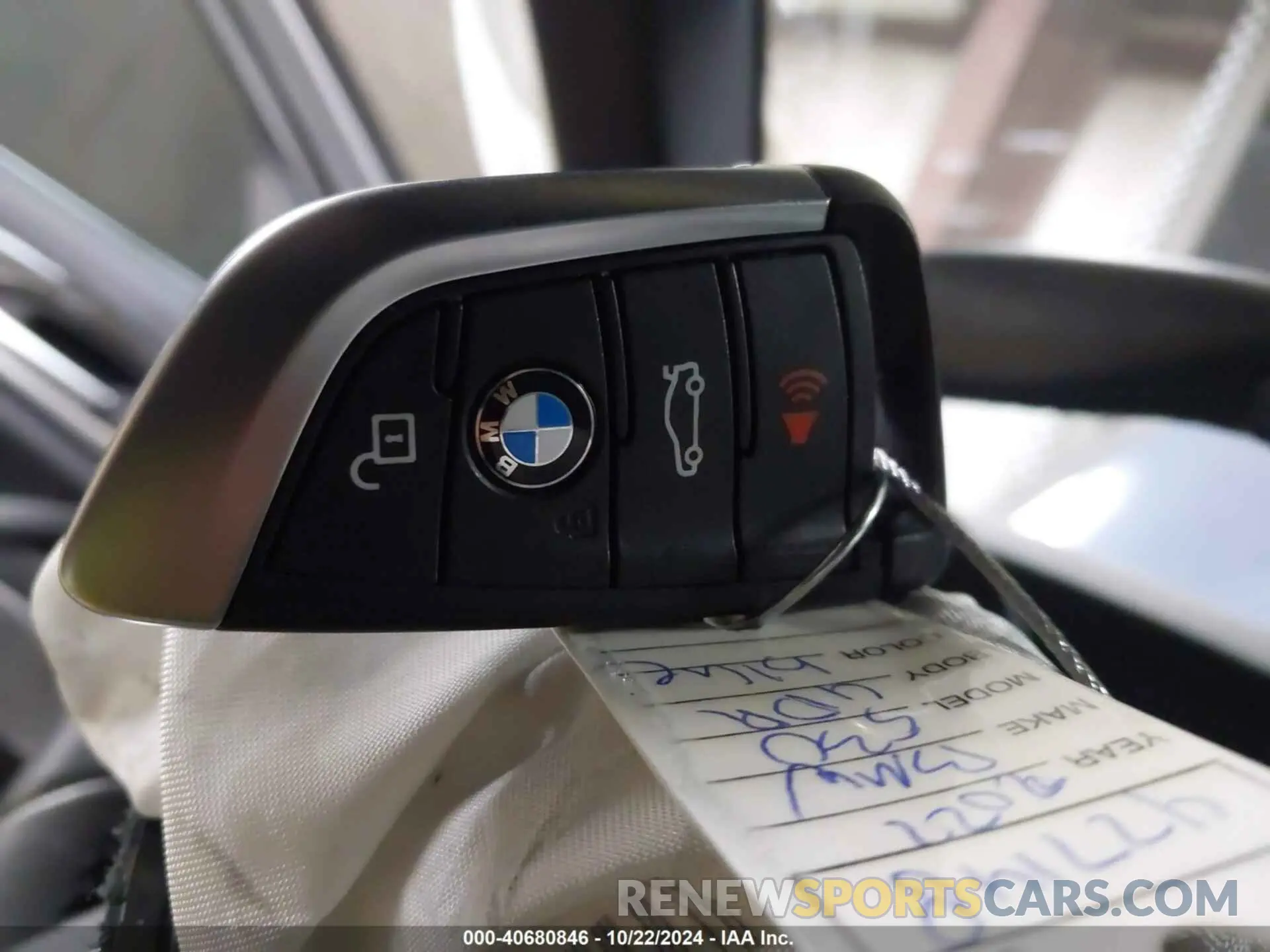 11 fotografías del automóvil dañado WBA53BH07NCJ30888 BMW 530 2022