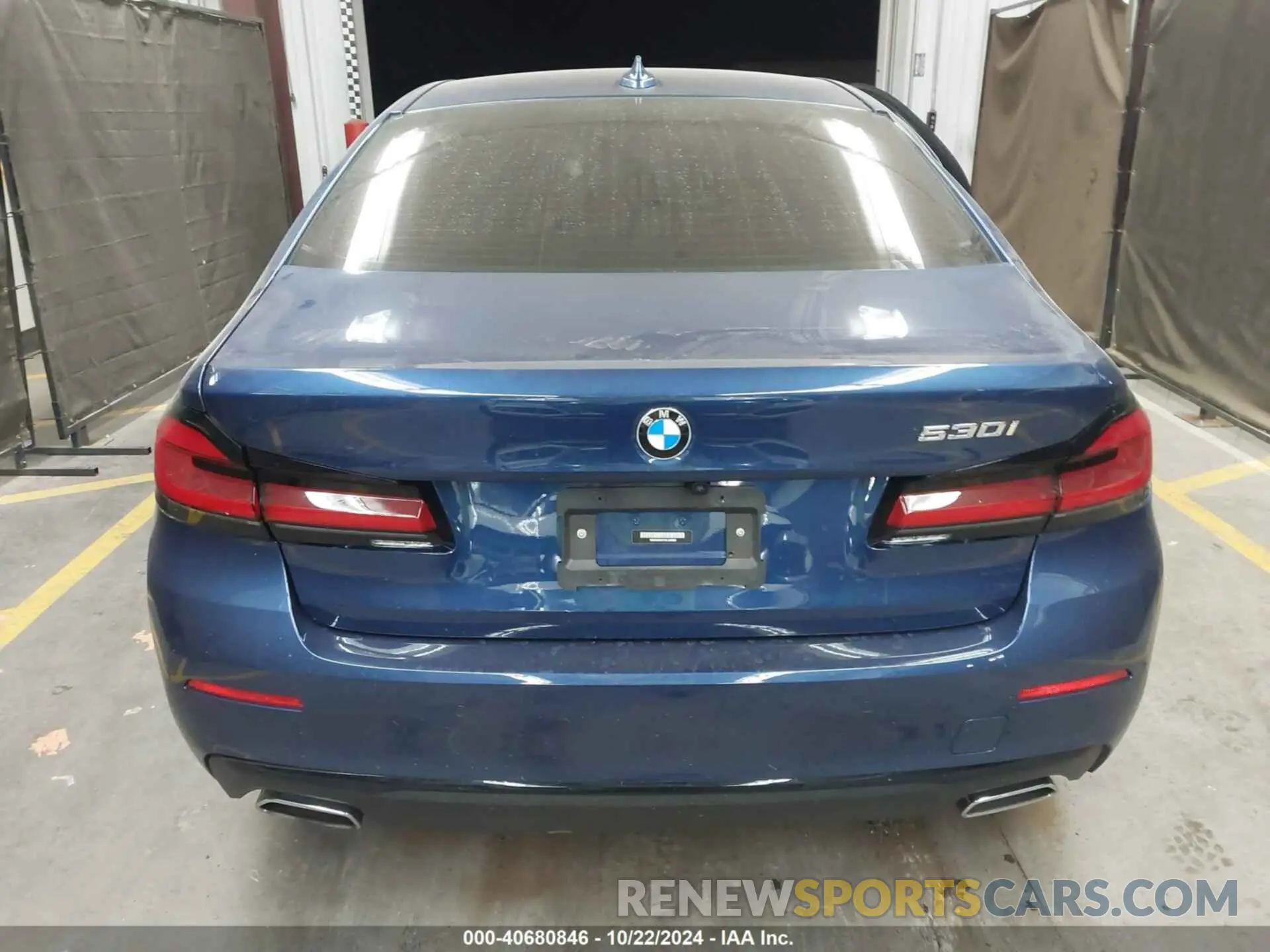 16 fotografías del automóvil dañado WBA53BH07NCJ30888 BMW 530 2022