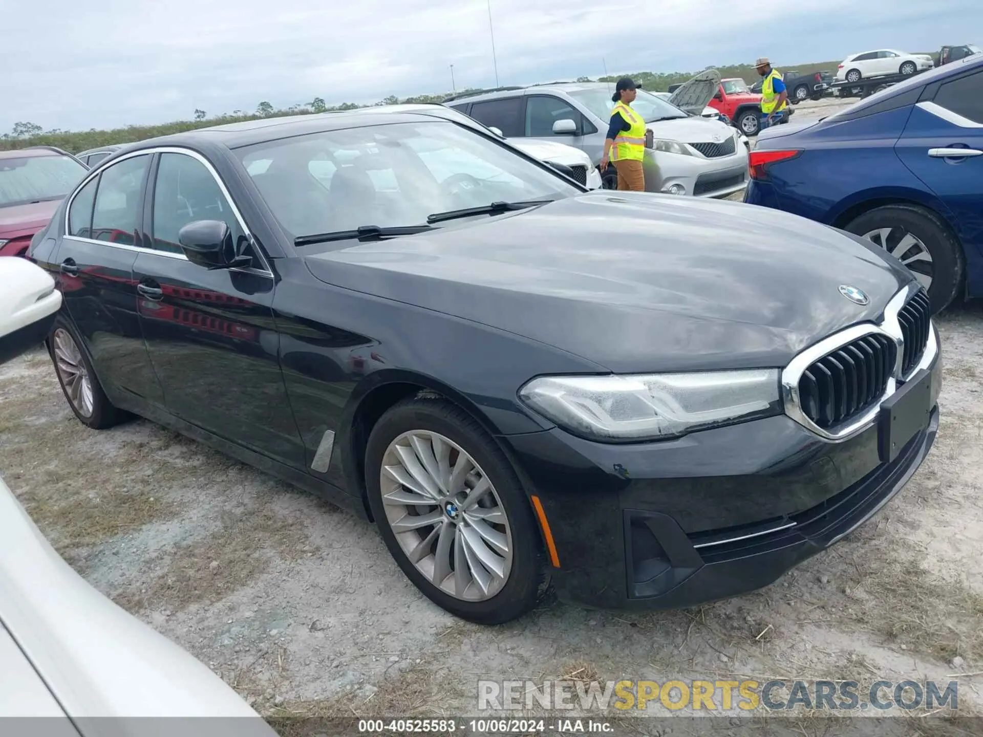 1 fotografías del automóvil dañado WBA53BH09NCJ21397 BMW 530 2022