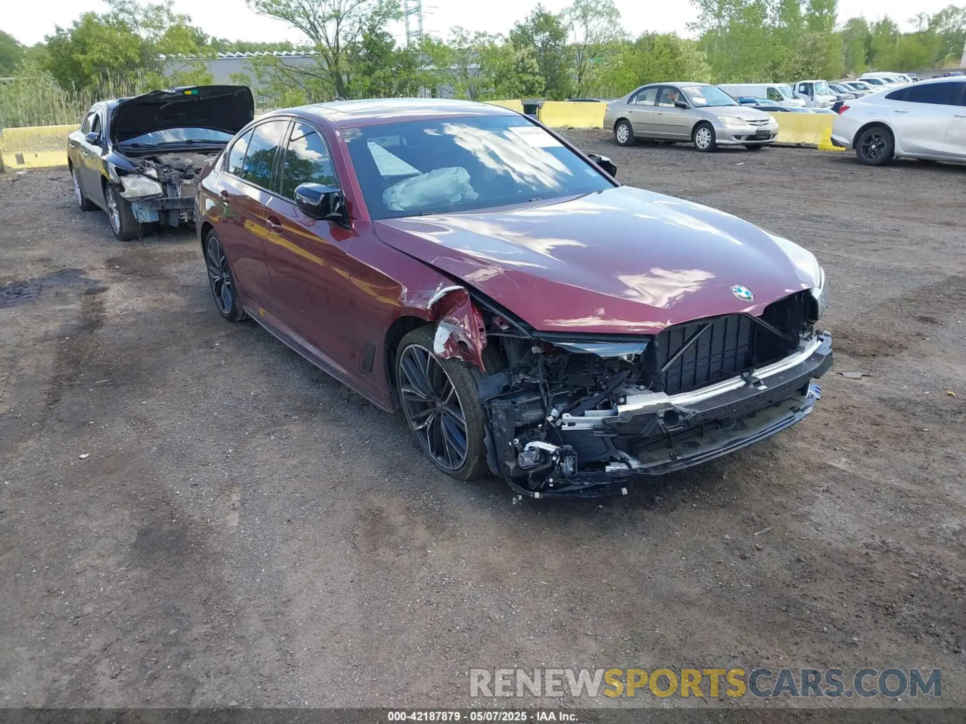 1 fotografías del automóvil dañado WBA13BJ0XPCL92402 BMW 530 2023