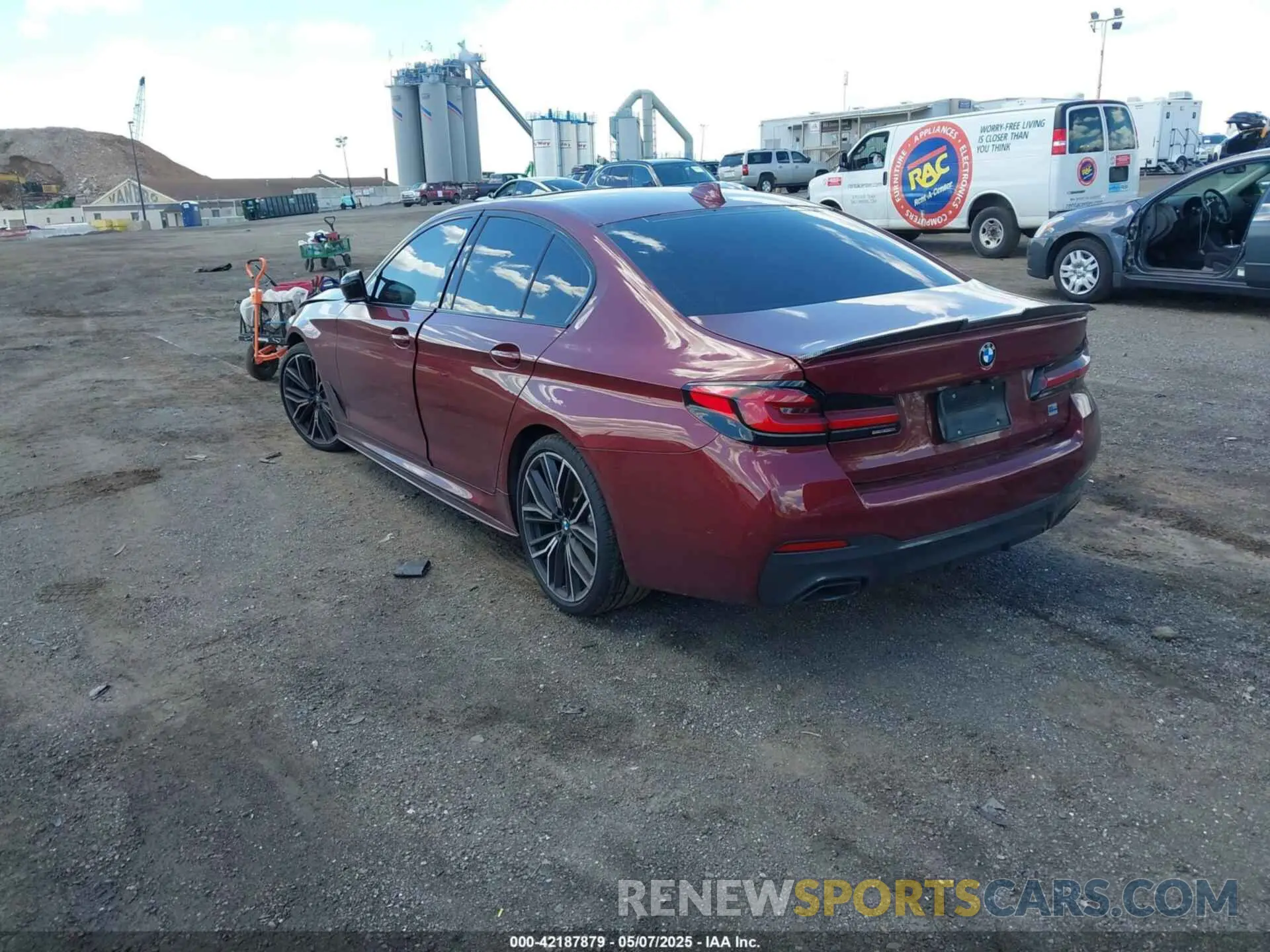3 fotografías del automóvil dañado WBA13BJ0XPCL92402 BMW 530 2023