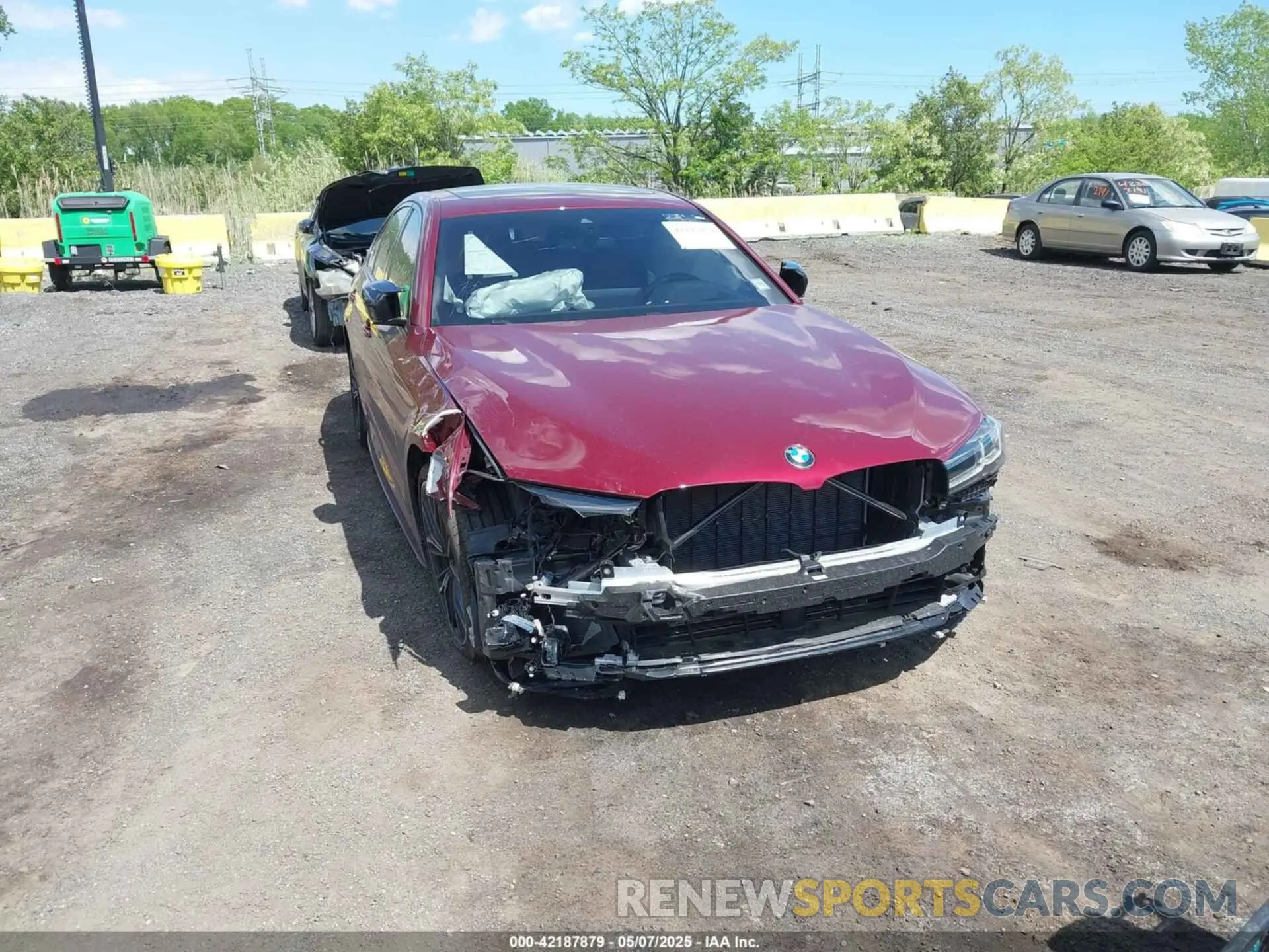 6 fotografías del automóvil dañado WBA13BJ0XPCL92402 BMW 530 2023