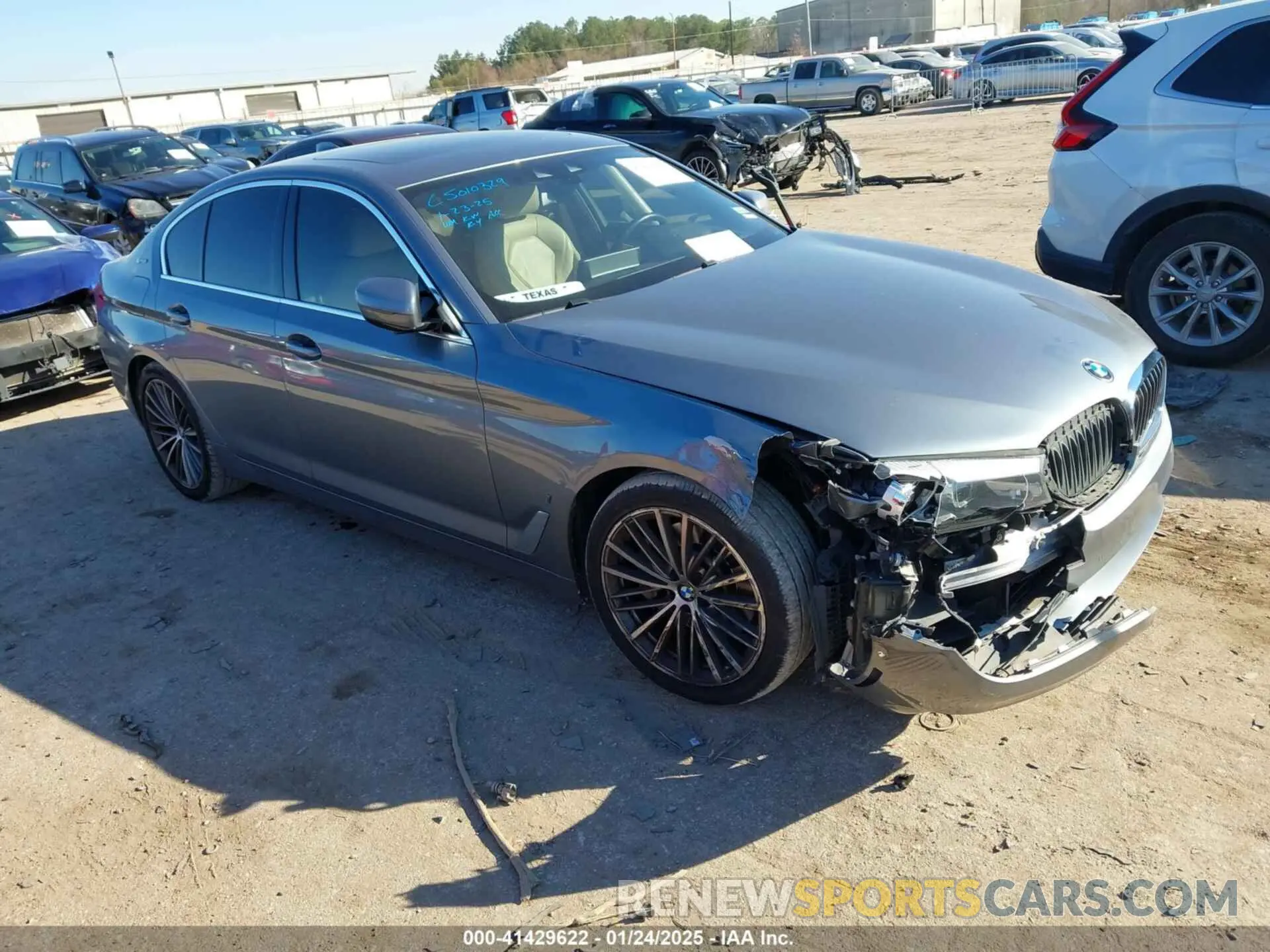 1 fotografías del automóvil dañado WBAJA9C51KB391855 BMW 530E 2019