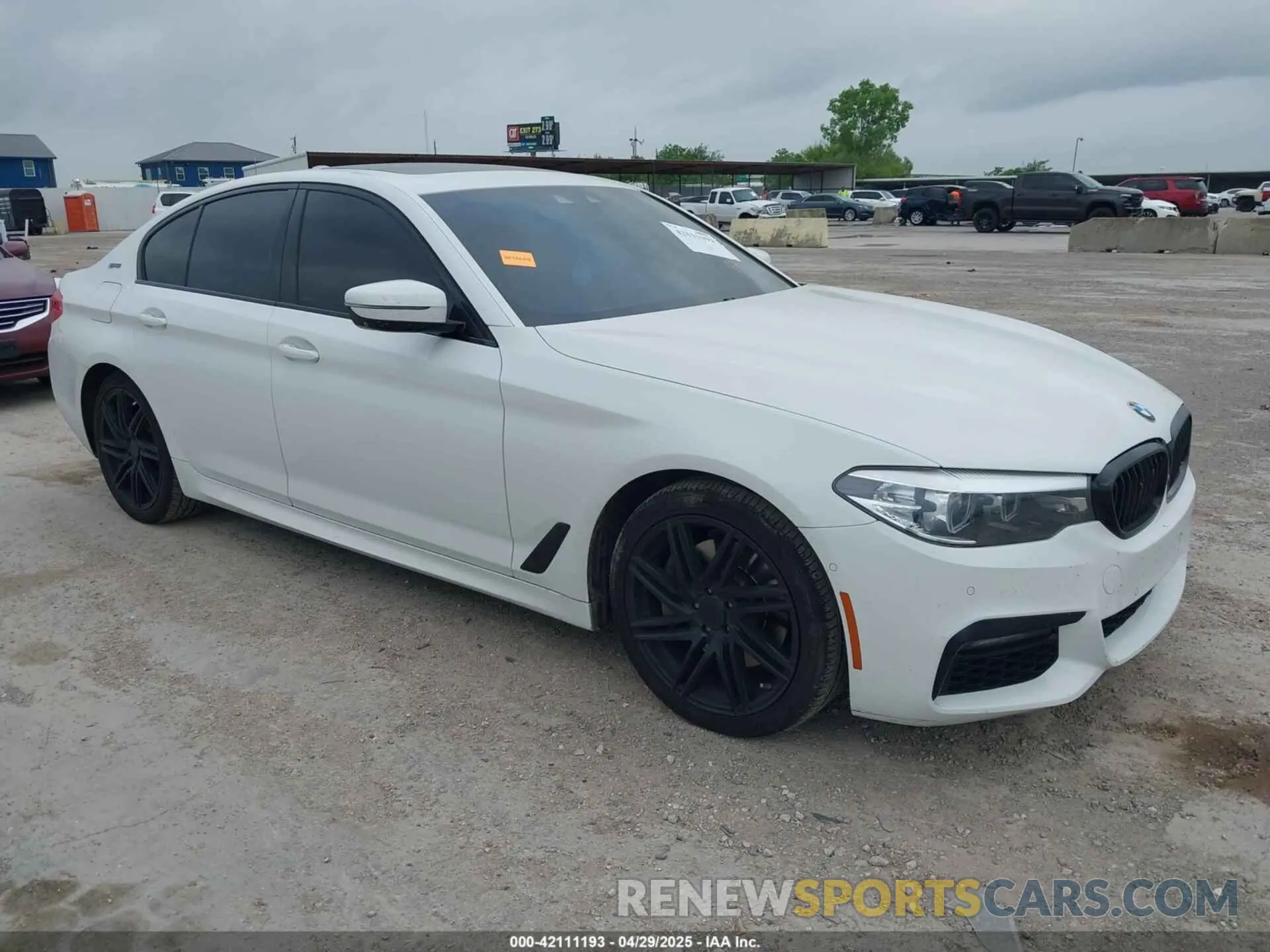 1 fotografías del automóvil dañado WBAJA9C58KB389245 BMW 530E 2019