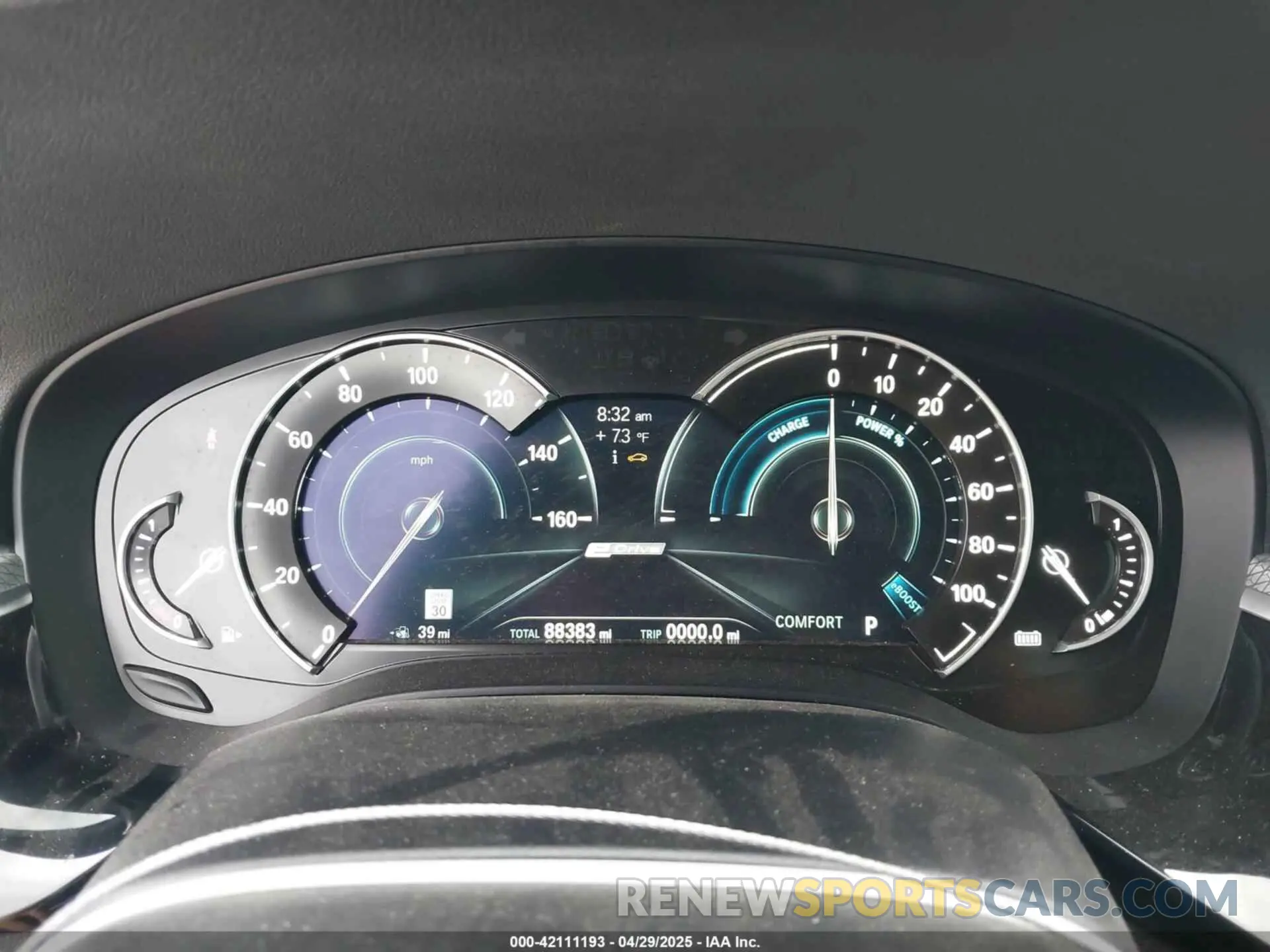 7 fotografías del automóvil dañado WBAJA9C58KB389245 BMW 530E 2019