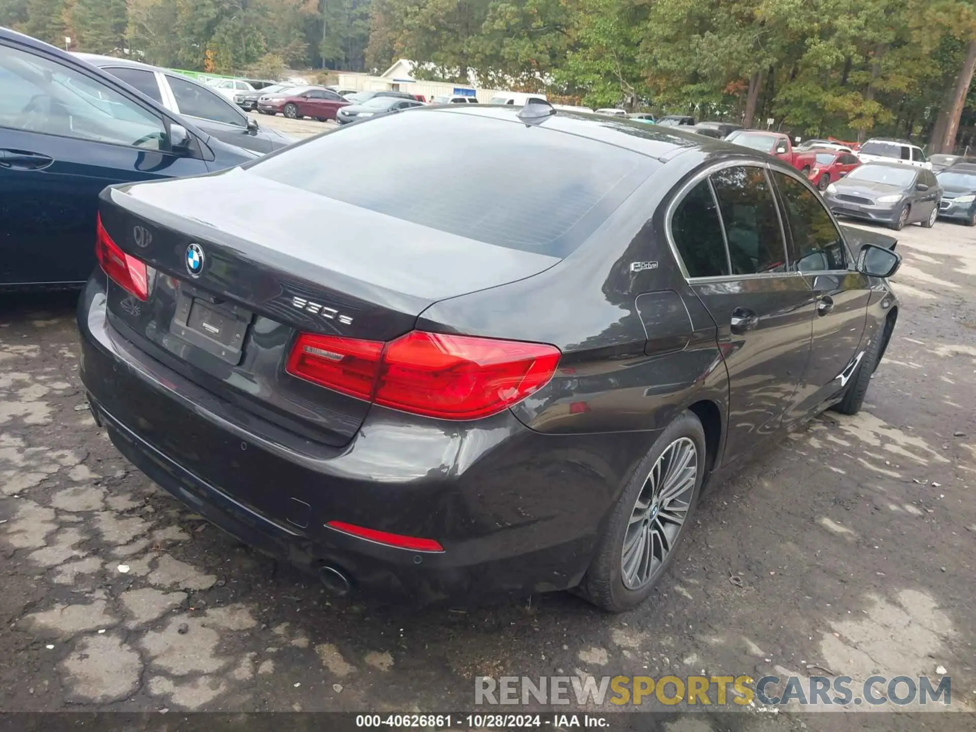 4 fotografías del automóvil dañado WBAJA9C59KB254517 BMW 530E 2019