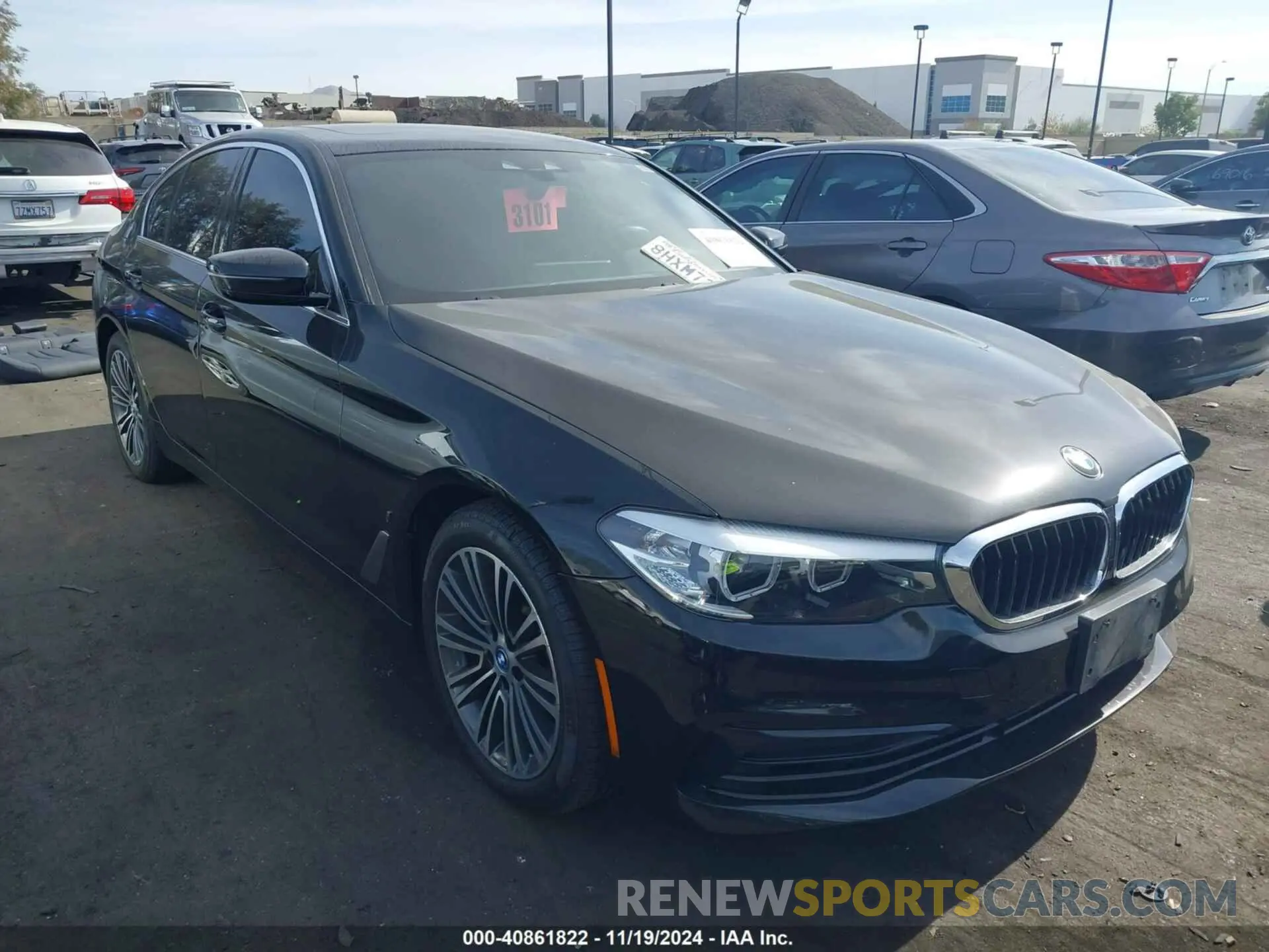 1 fotografías del automóvil dañado WBAJA9C5XKB389649 BMW 530E 2019