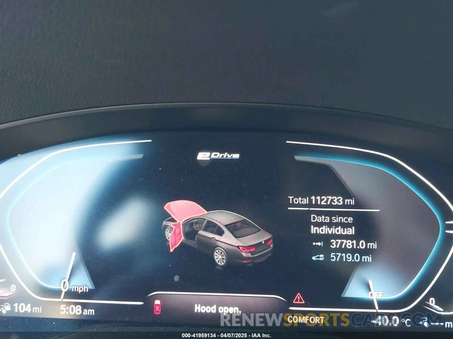 16 fotografías del automóvil dañado WBAJA9C08LCD41408 BMW 530E 2020