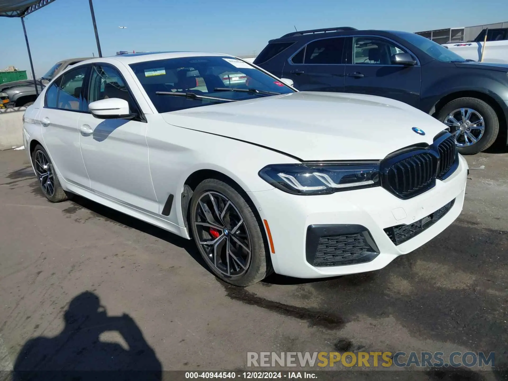 1 fotografías del automóvil dañado WBA33AG04MCG02209 BMW 530E 2021