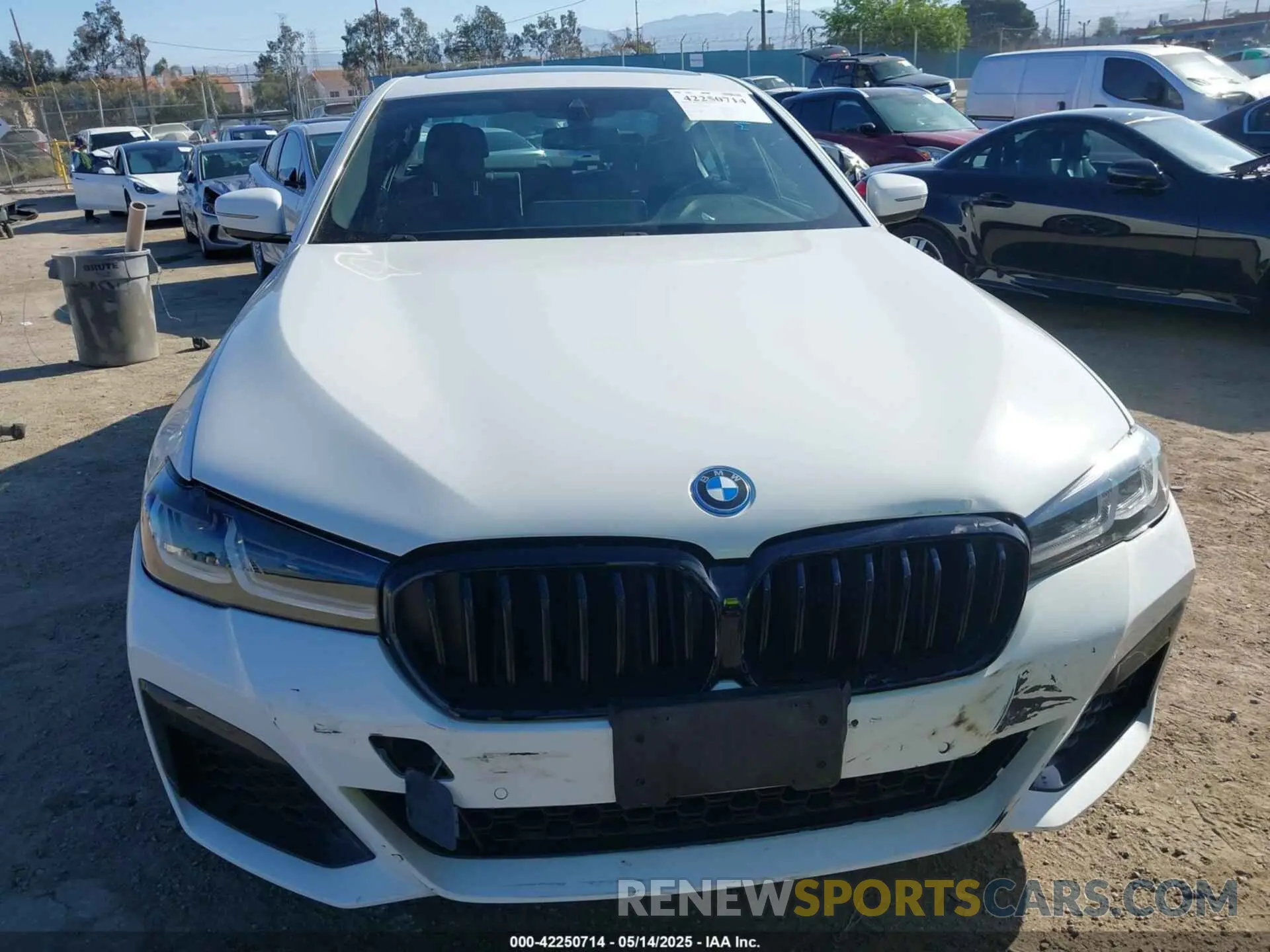 12 fotografías del automóvil dañado WBA13AG00PCM09841 BMW 530E 2023