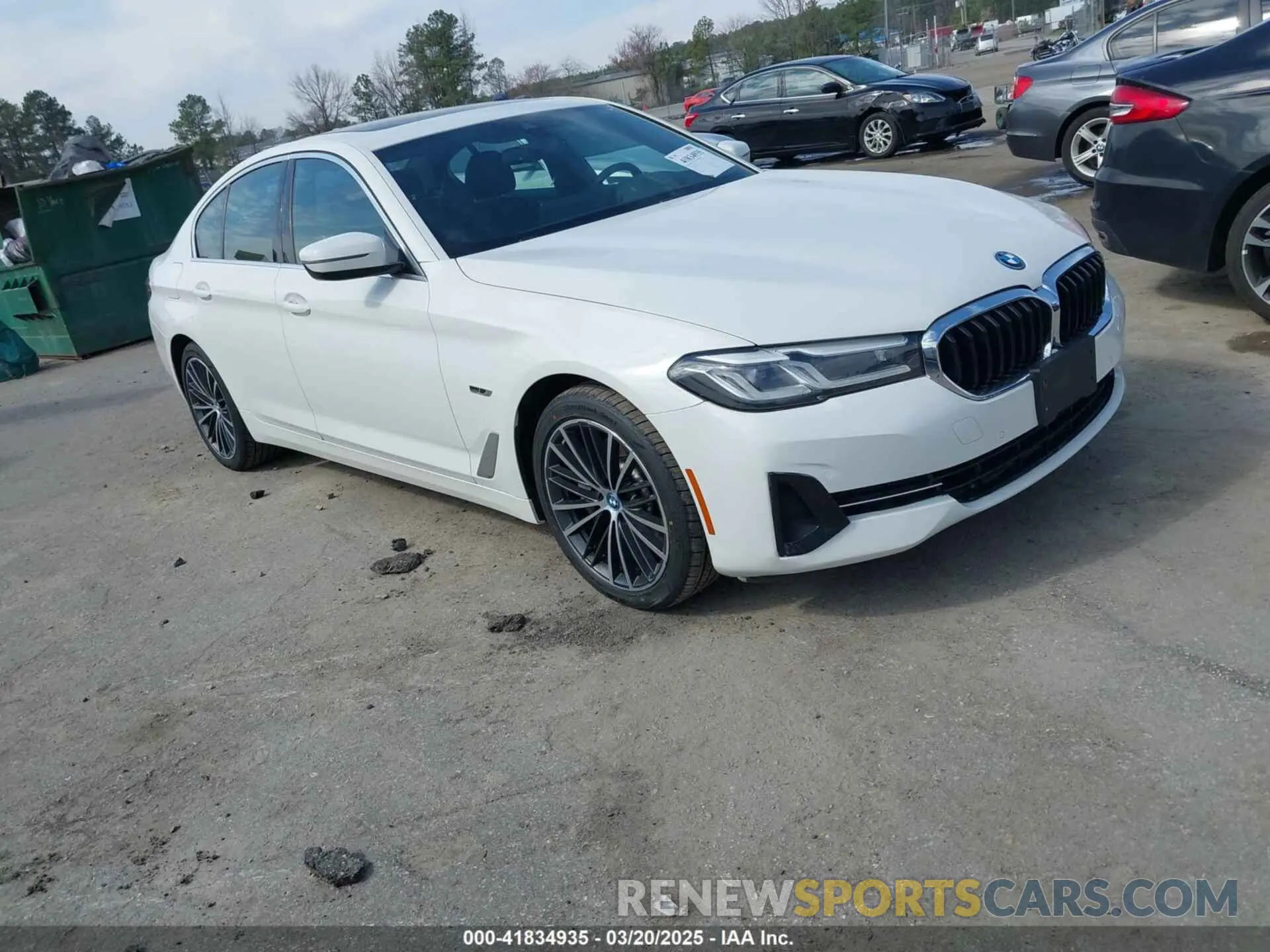 1 fotografías del automóvil dañado WBA33AG07PCN61771 BMW 530E 2023