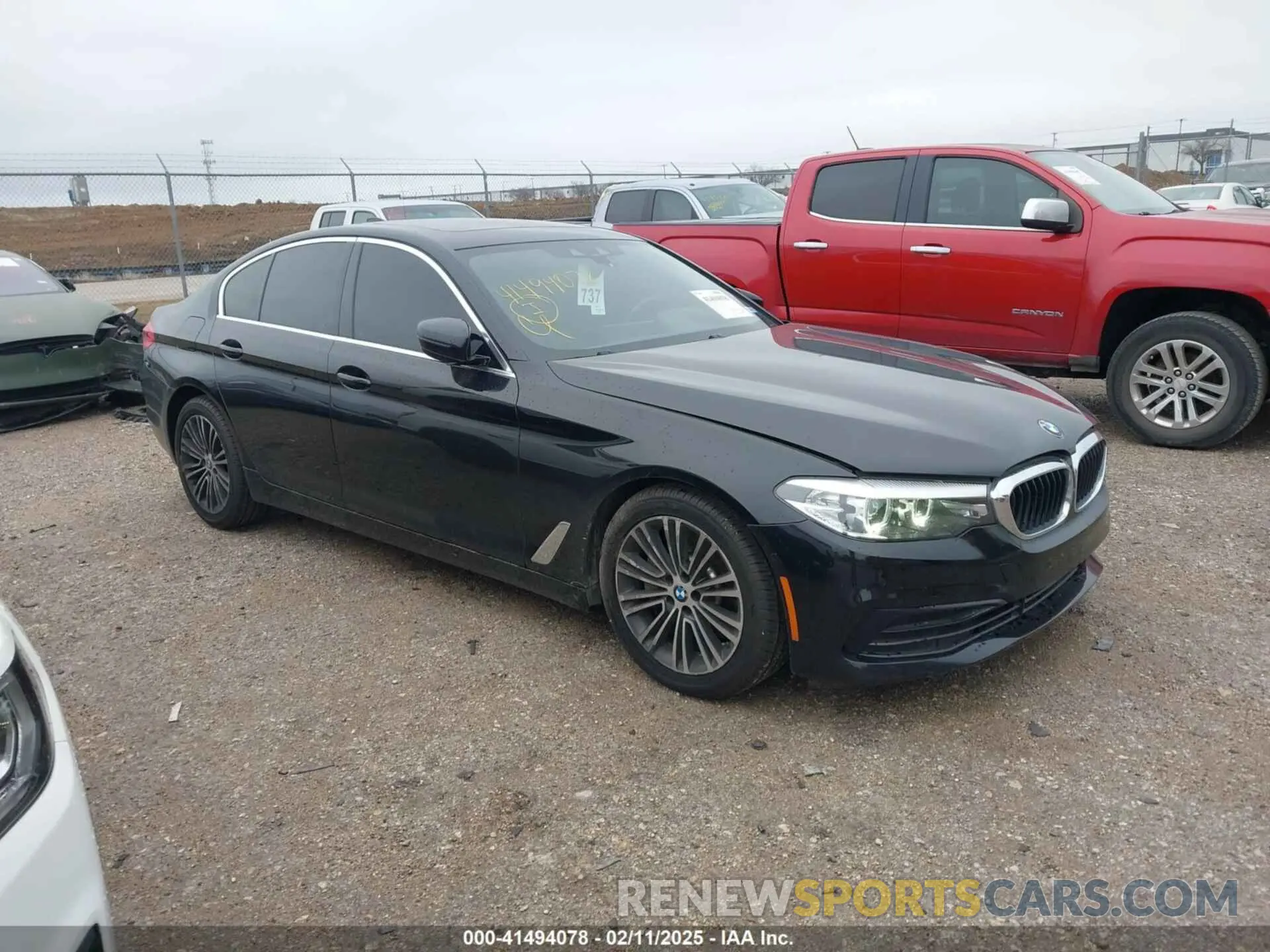 1 fotografías del automóvil dañado WBAJA5C52KWW06869 BMW 530I 2019