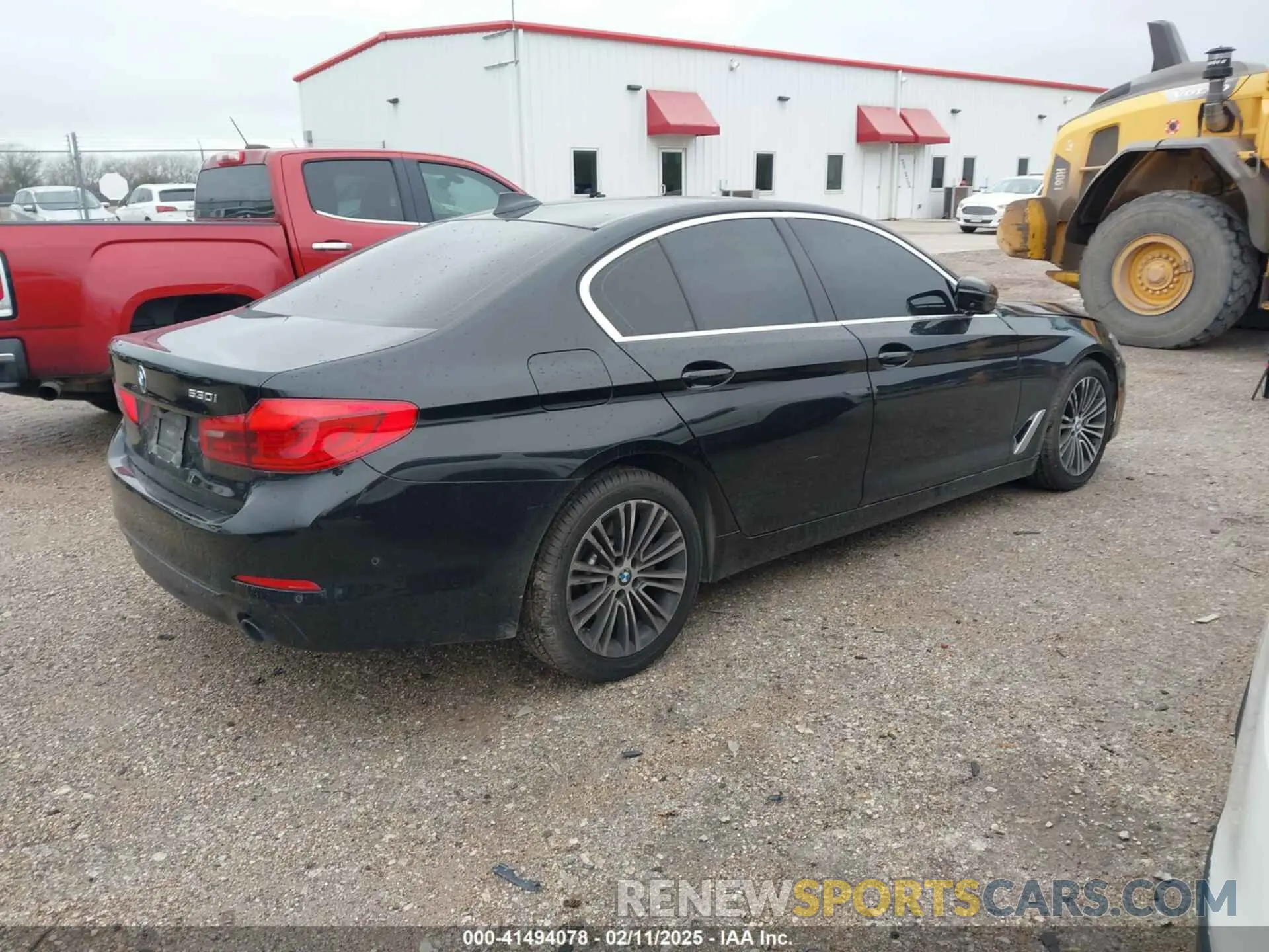 4 fotografías del automóvil dañado WBAJA5C52KWW06869 BMW 530I 2019