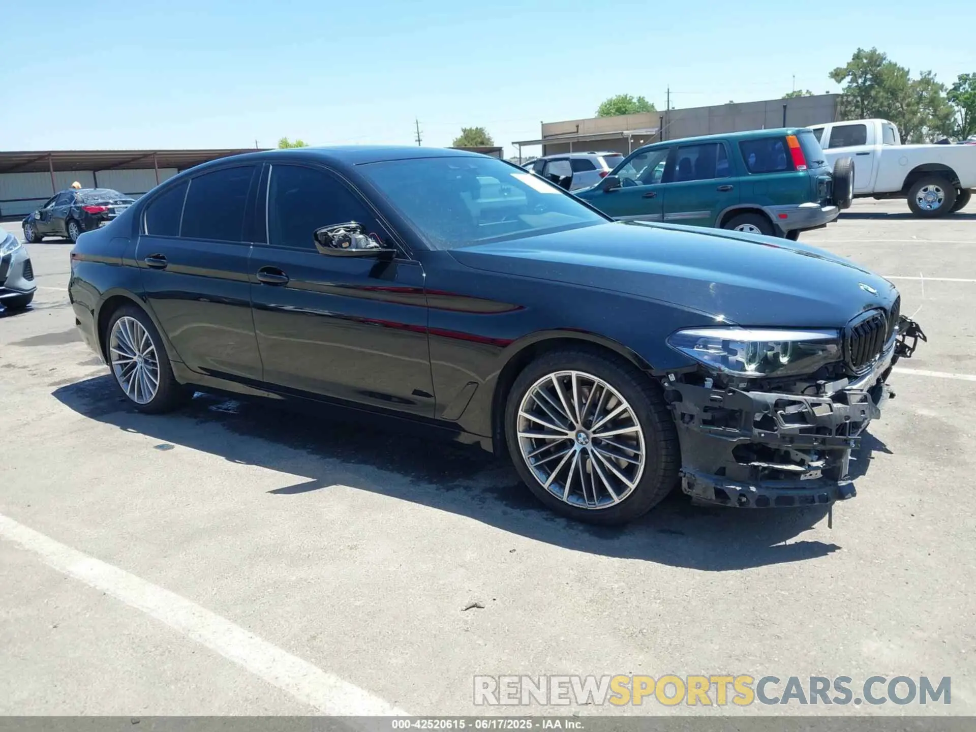 1 fotografías del automóvil dañado WBAJA5C58KBX86687 BMW 530I 2019