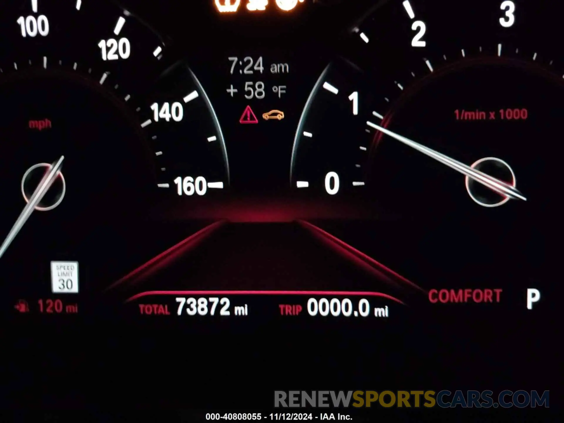 7 fotografías del automóvil dañado WBAJA5C59KWW35544 BMW 530I 2019