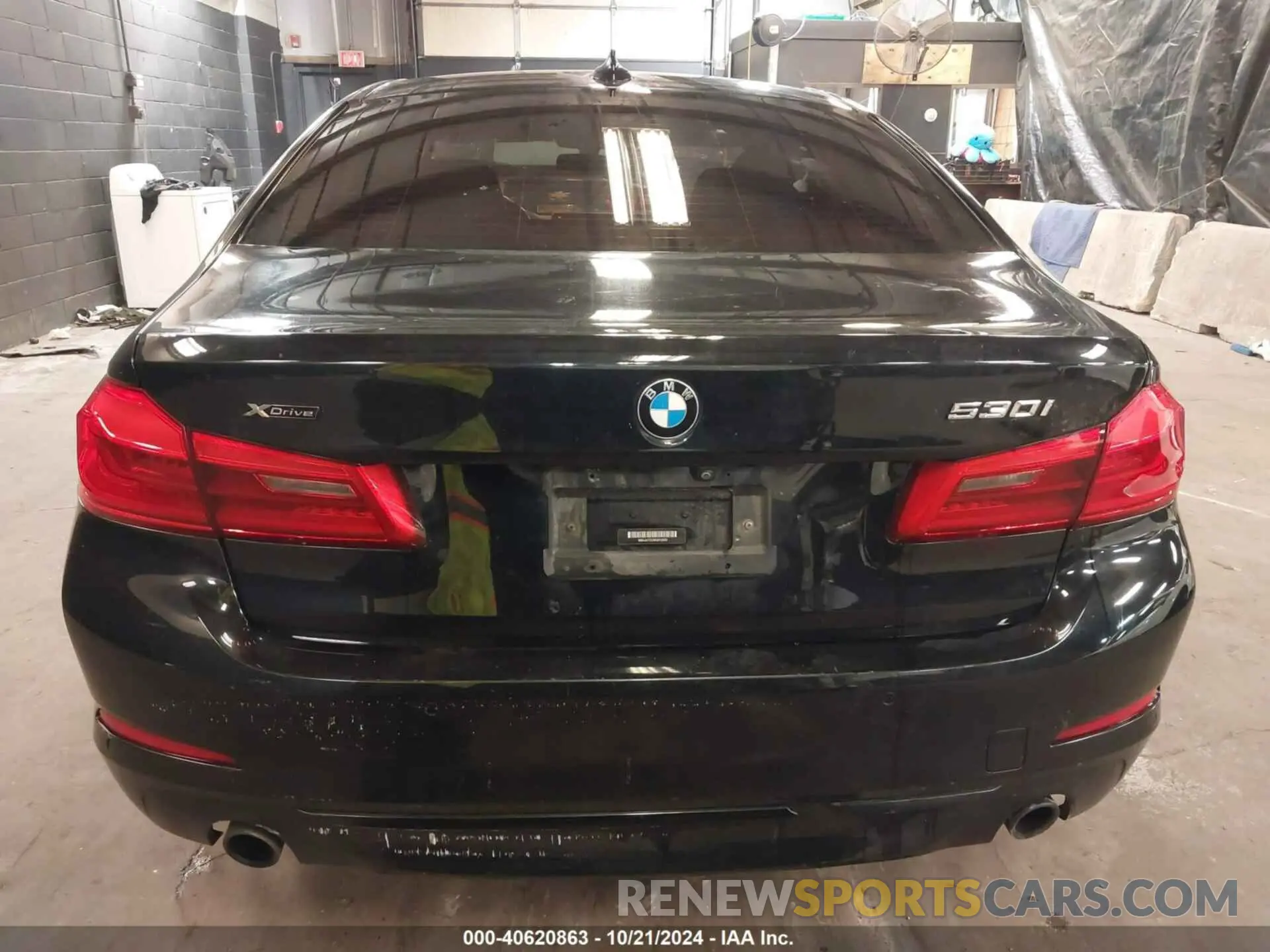 16 fotografías del automóvil dañado WBAJA7C53KG912503 BMW 530I 2019