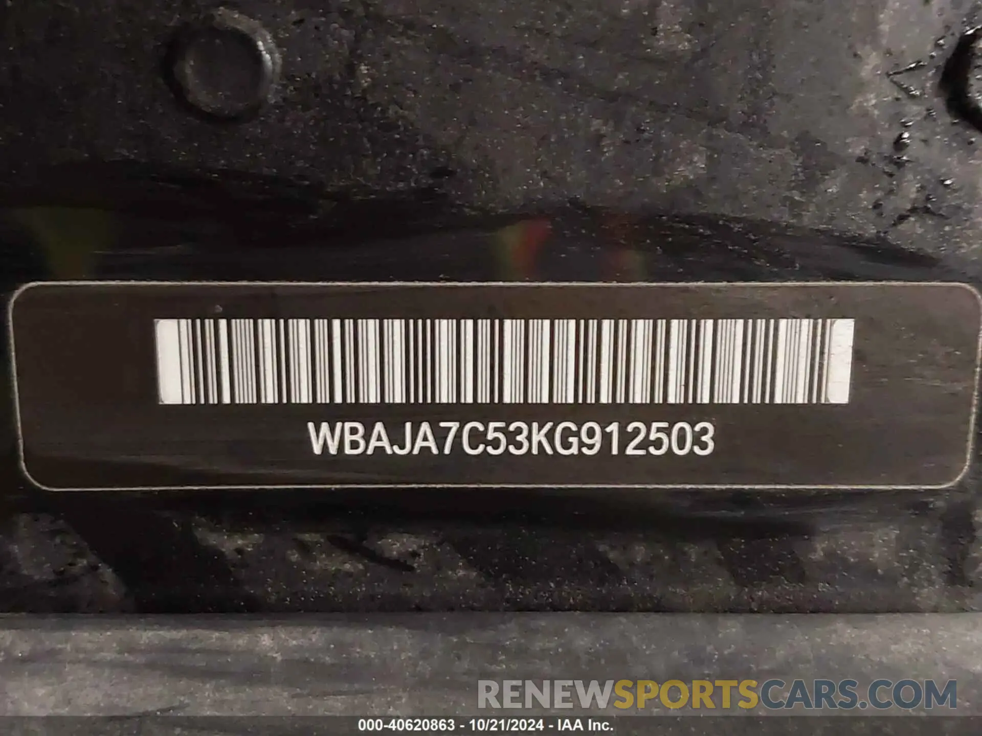 18 fotografías del automóvil dañado WBAJA7C53KG912503 BMW 530I 2019
