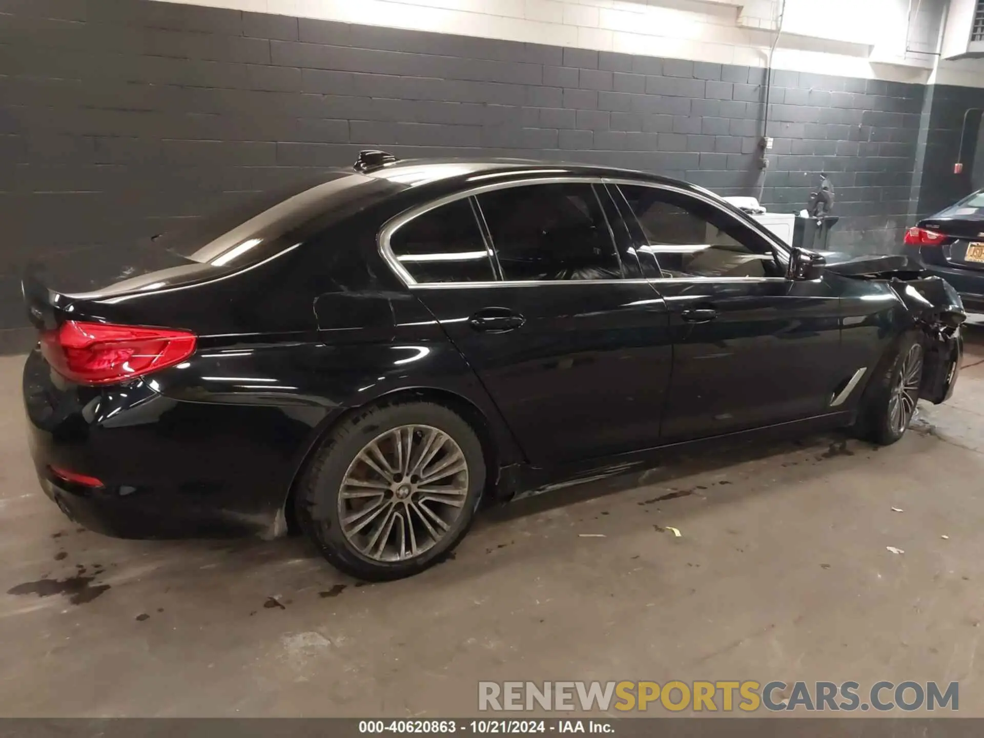 4 fotografías del automóvil dañado WBAJA7C53KG912503 BMW 530I 2019