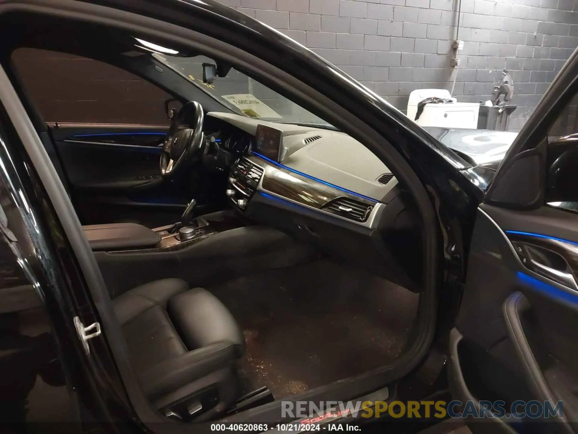 5 fotografías del automóvil dañado WBAJA7C53KG912503 BMW 530I 2019