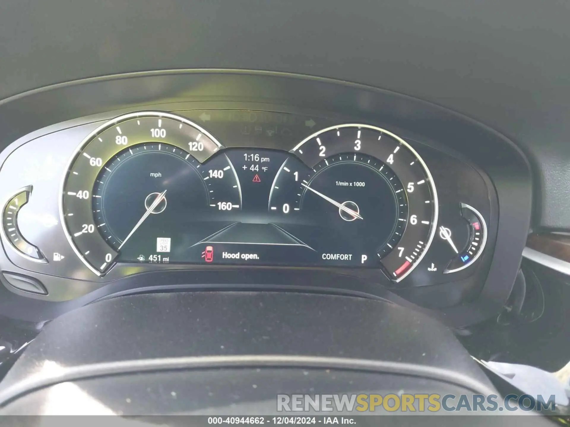 7 fotografías del automóvil dañado WBAJA7C54KG911232 BMW 530I 2019