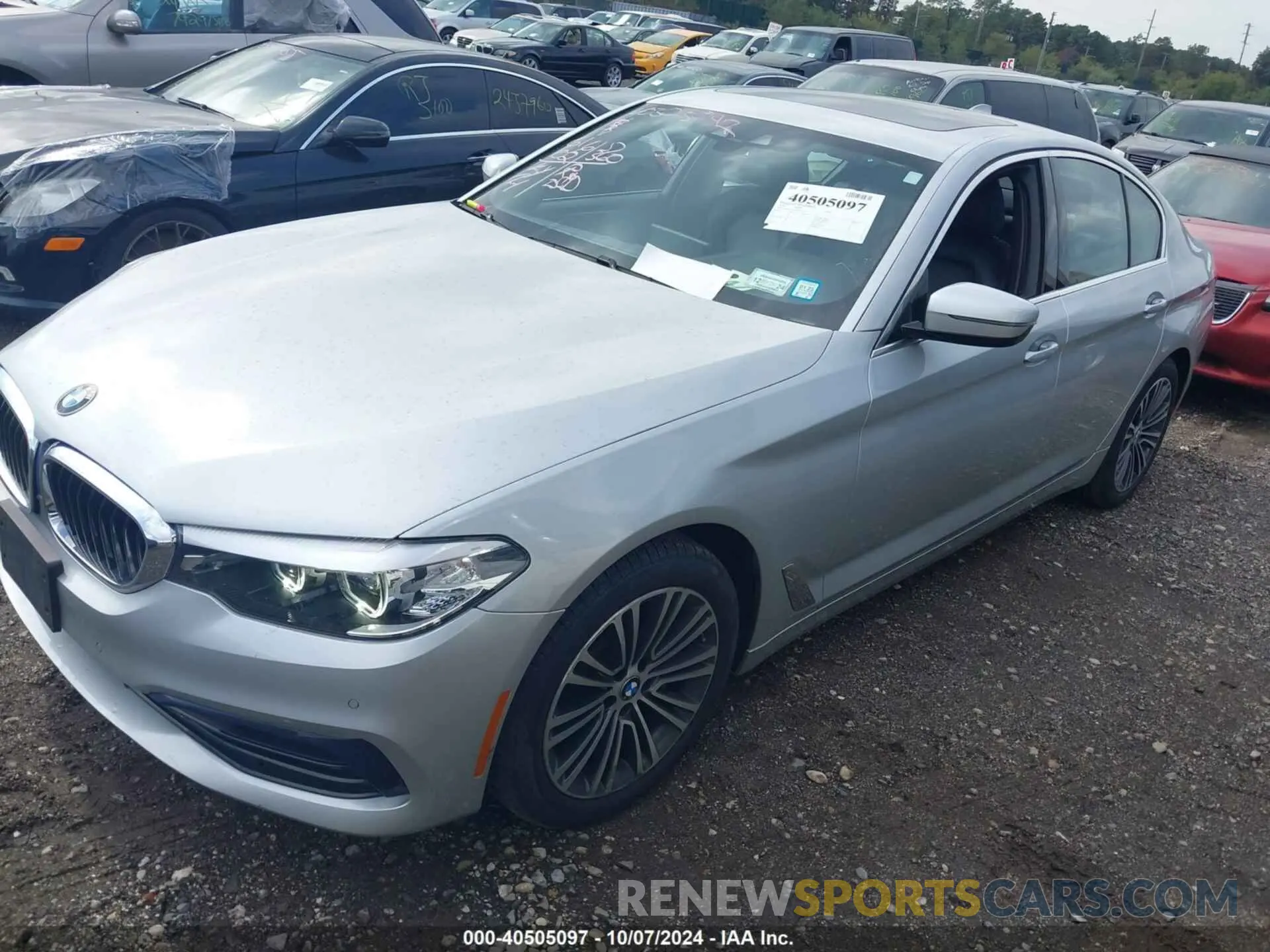 14 fotografías del automóvil dañado WBAJA7C55KWW02584 BMW 530I 2019