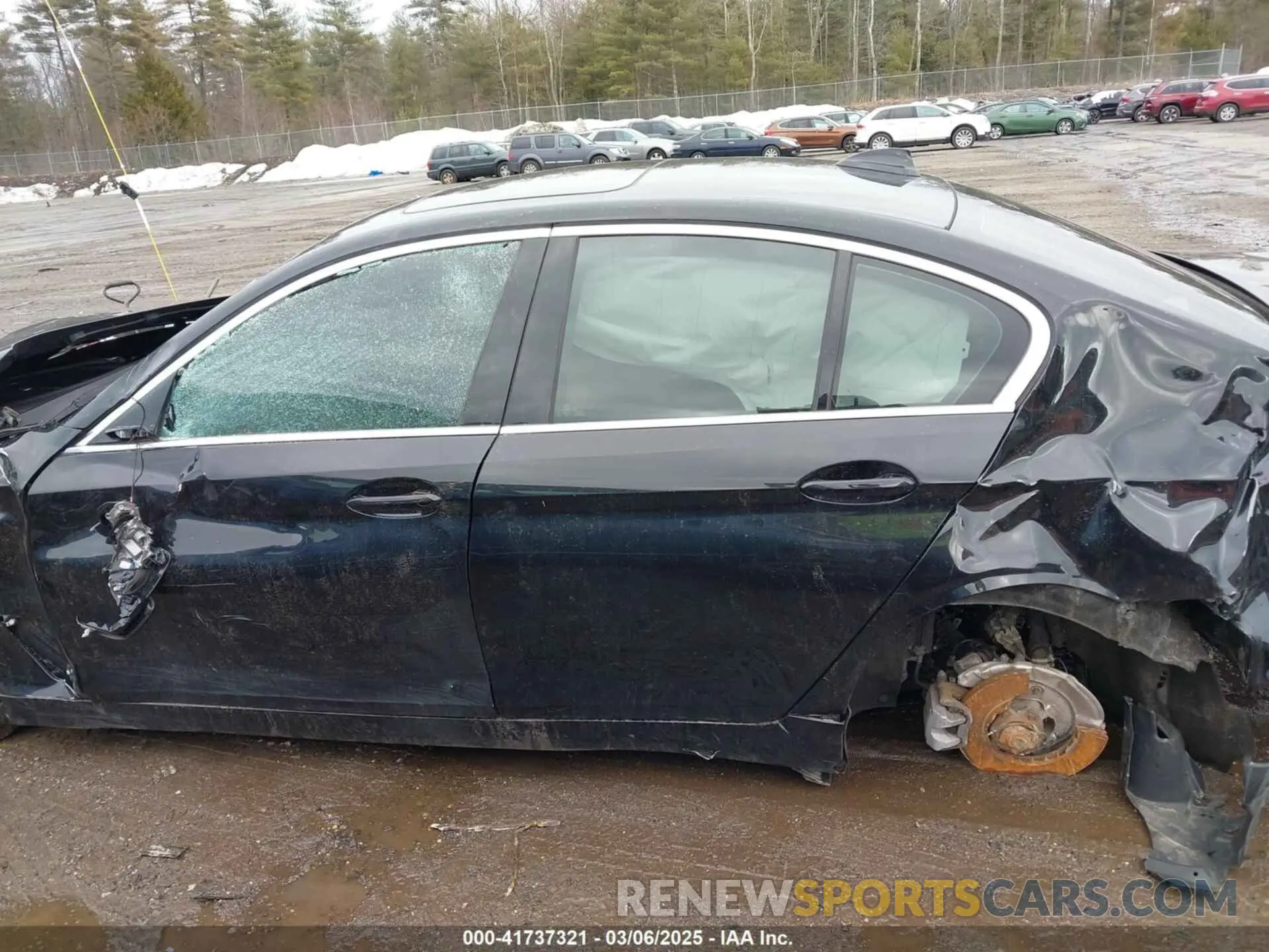 15 fotografías del automóvil dañado WBAJA7C58KG911699 BMW 530I 2019