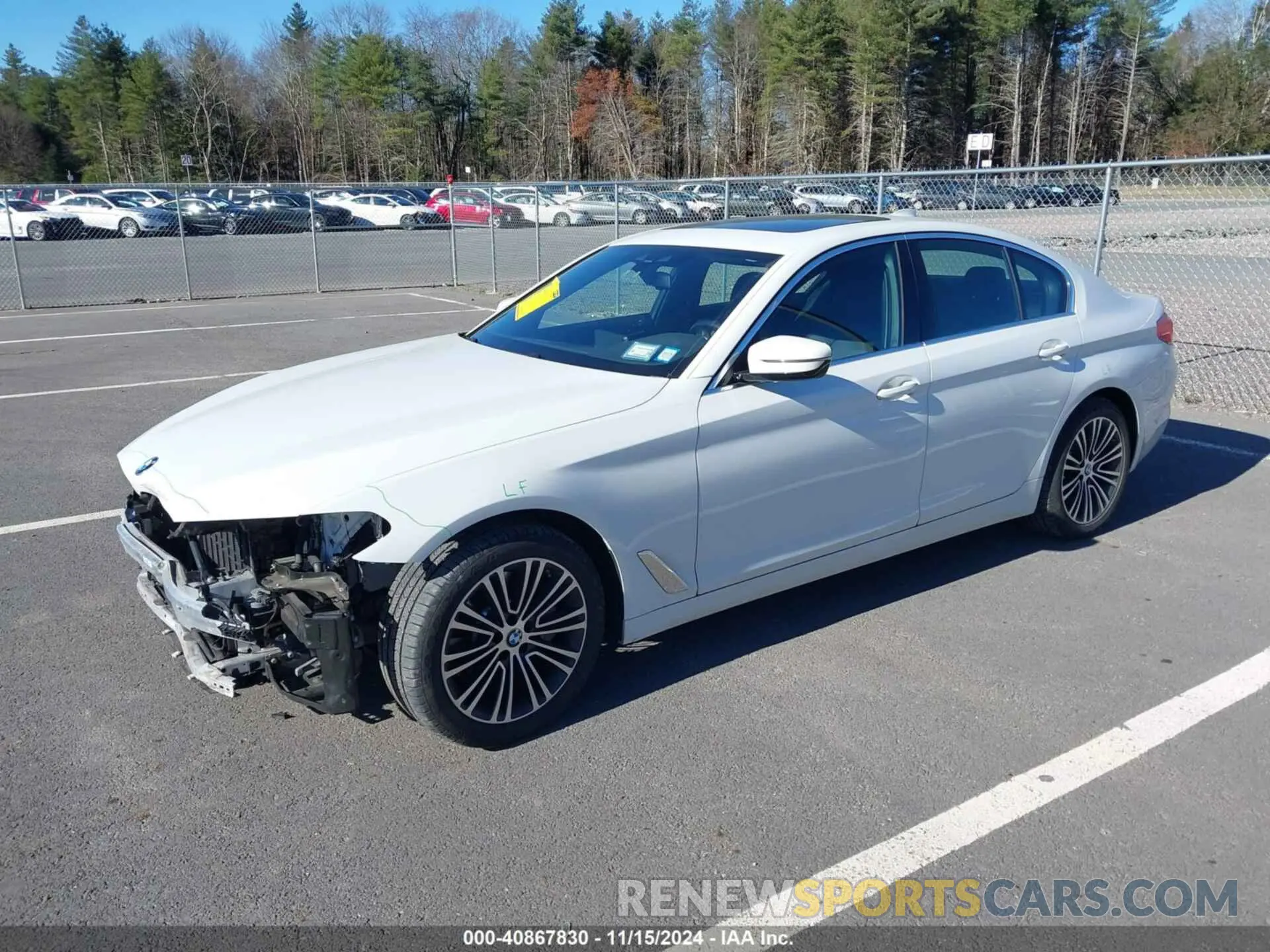 2 fotografías del automóvil dañado WBAJA7C58KG911962 BMW 530I 2019