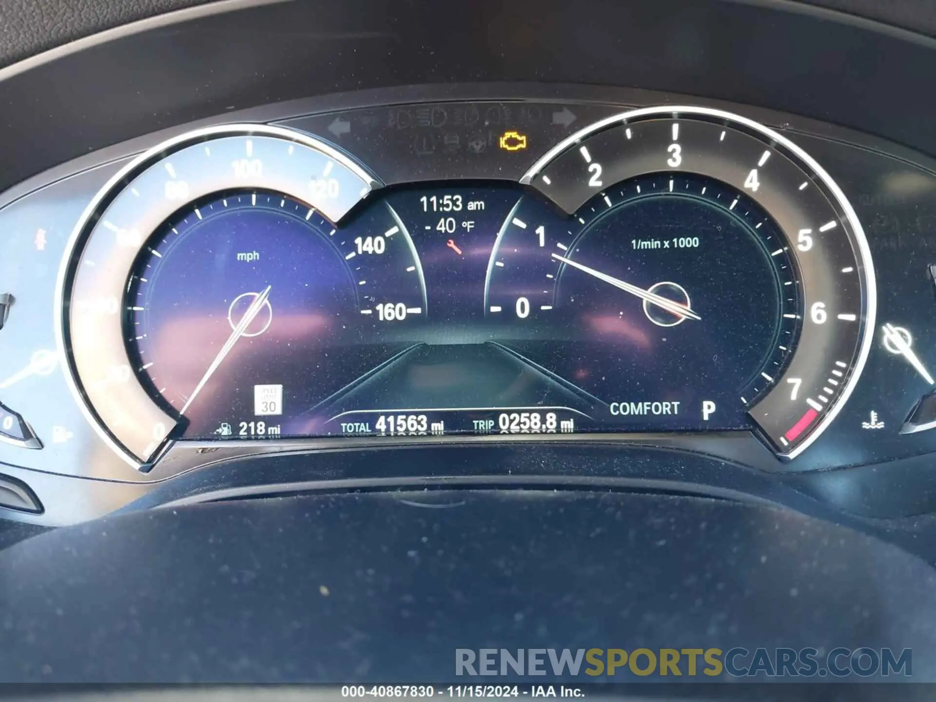 7 fotografías del automóvil dañado WBAJA7C58KG911962 BMW 530I 2019