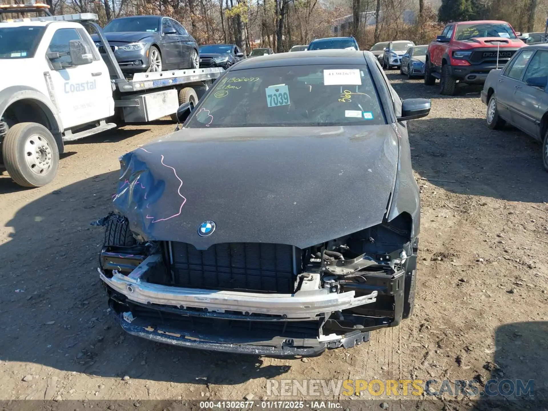 12 fotografías del automóvil dañado WBA13BJ01MWX20770 BMW 530I 2021