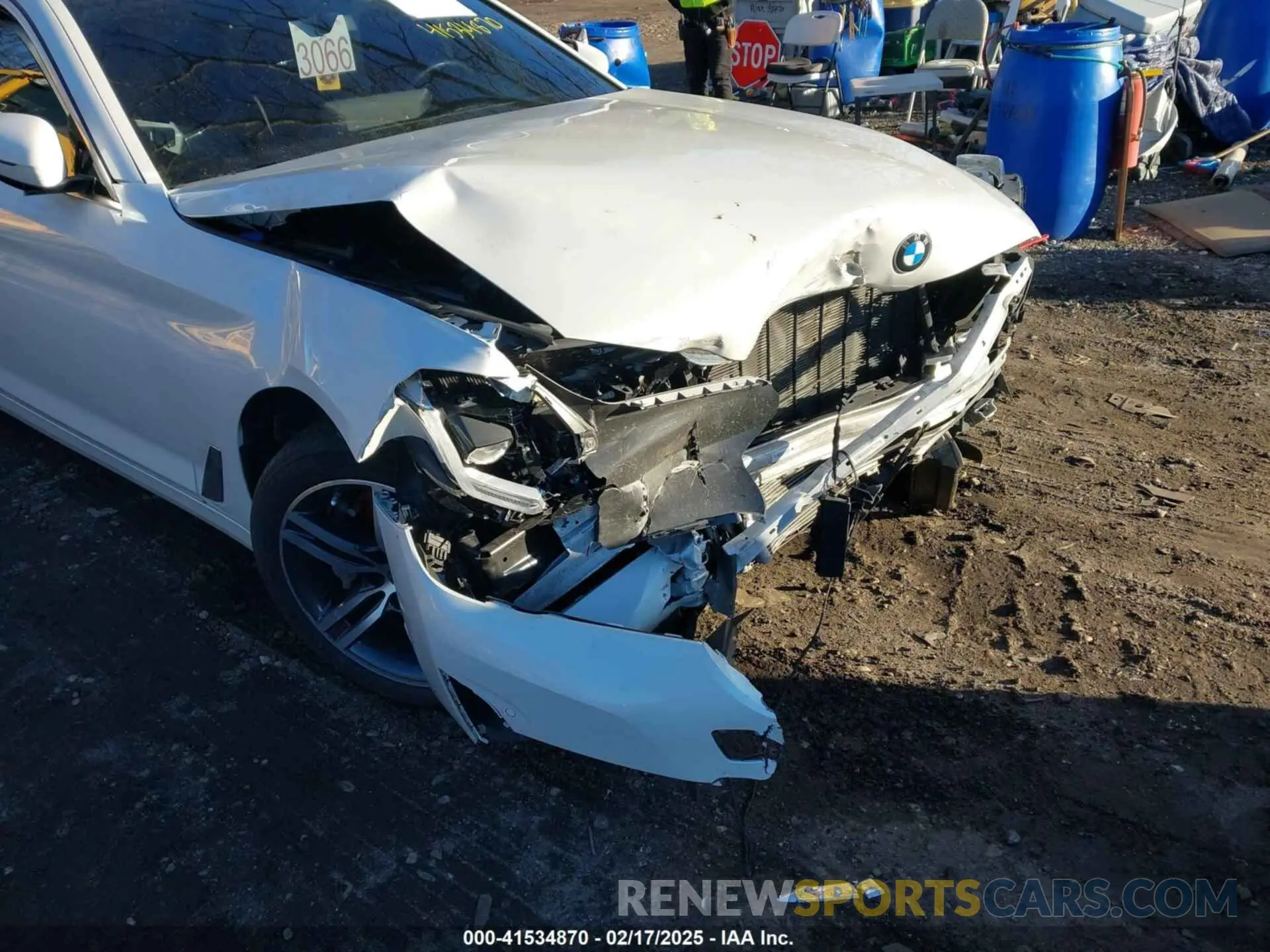 6 fotografías del automóvil dañado WBA13BJ03MWW94432 BMW 530I 2021