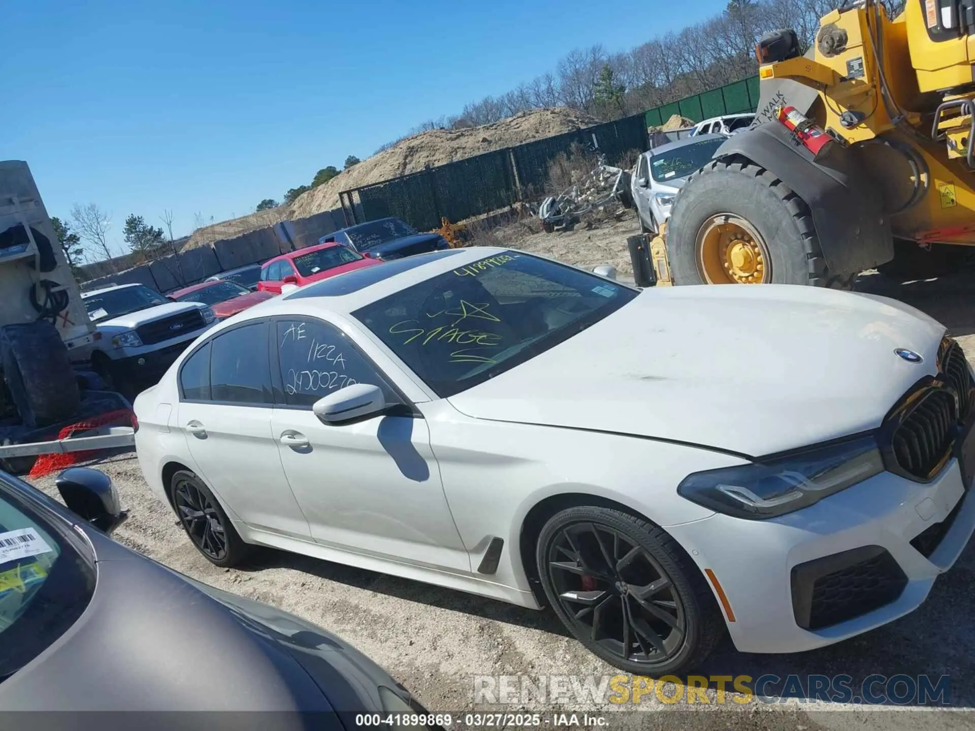11 fotografías del automóvil dañado WBA13BJ08MCF53425 BMW 530I 2021
