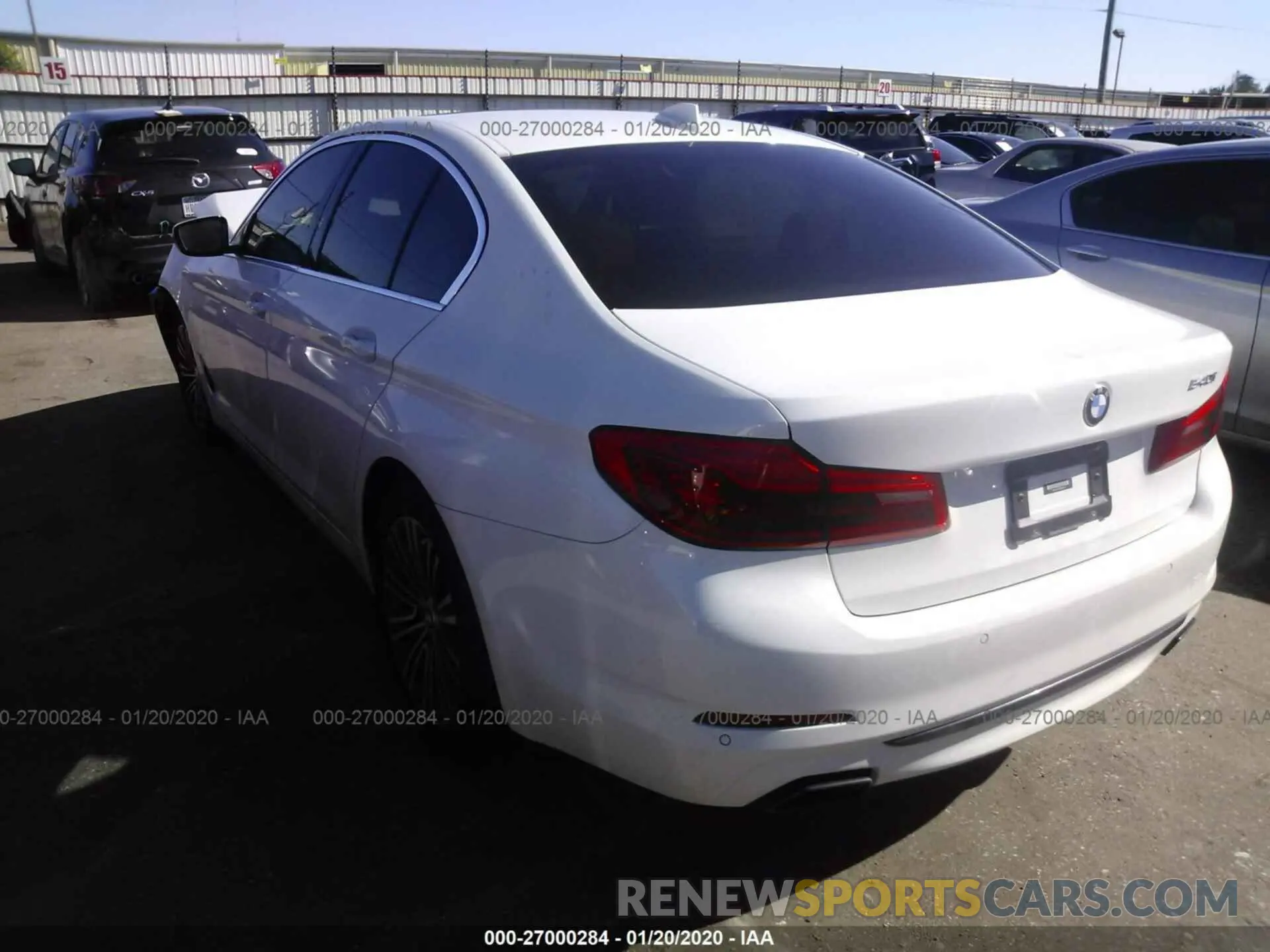 3 fotografías del automóvil dañado WBAJE5C52KWE66099 BMW 540 2019