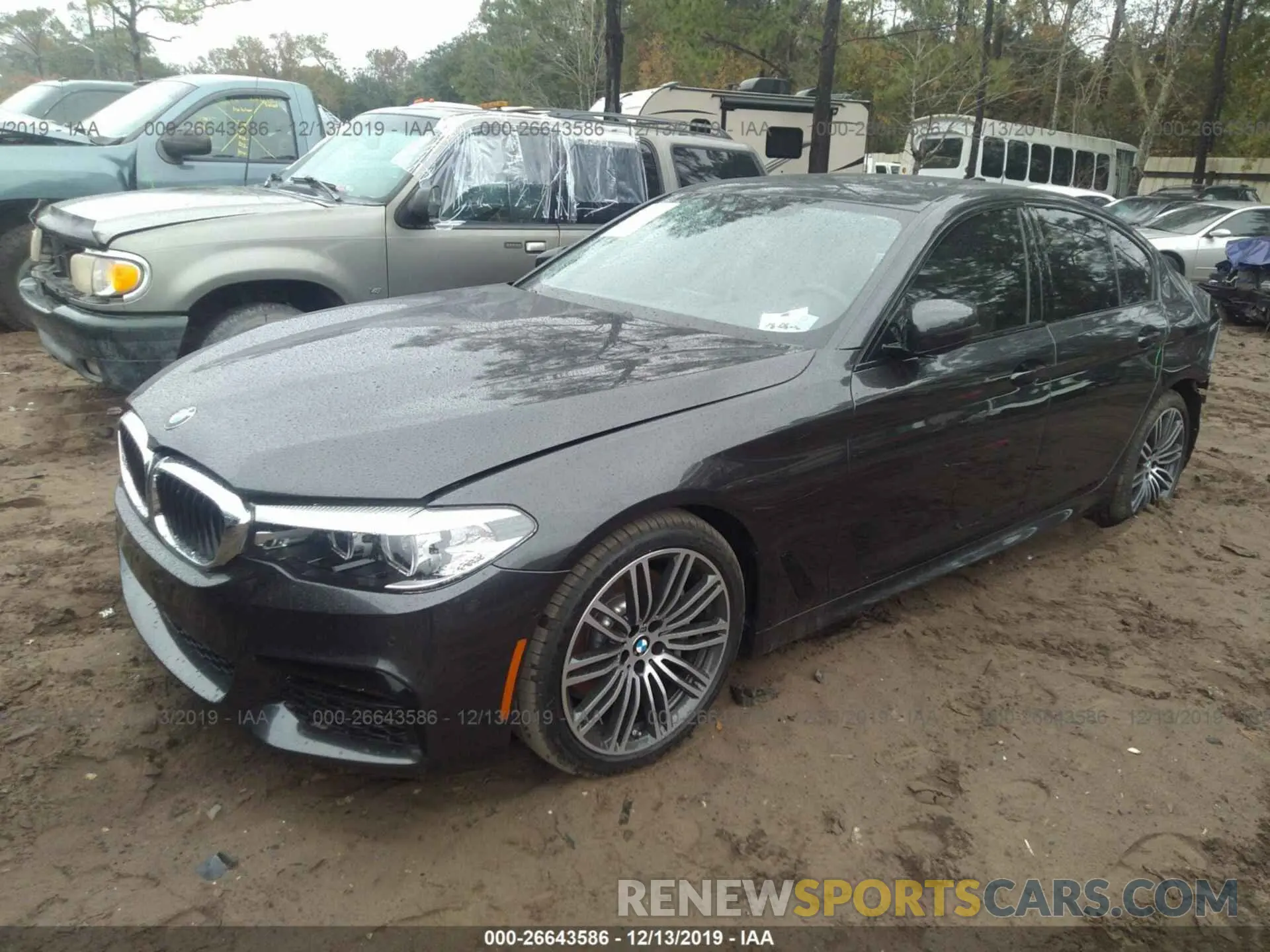 2 fotografías del automóvil dañado WBAJE5C58KWW02796 BMW 540 2019