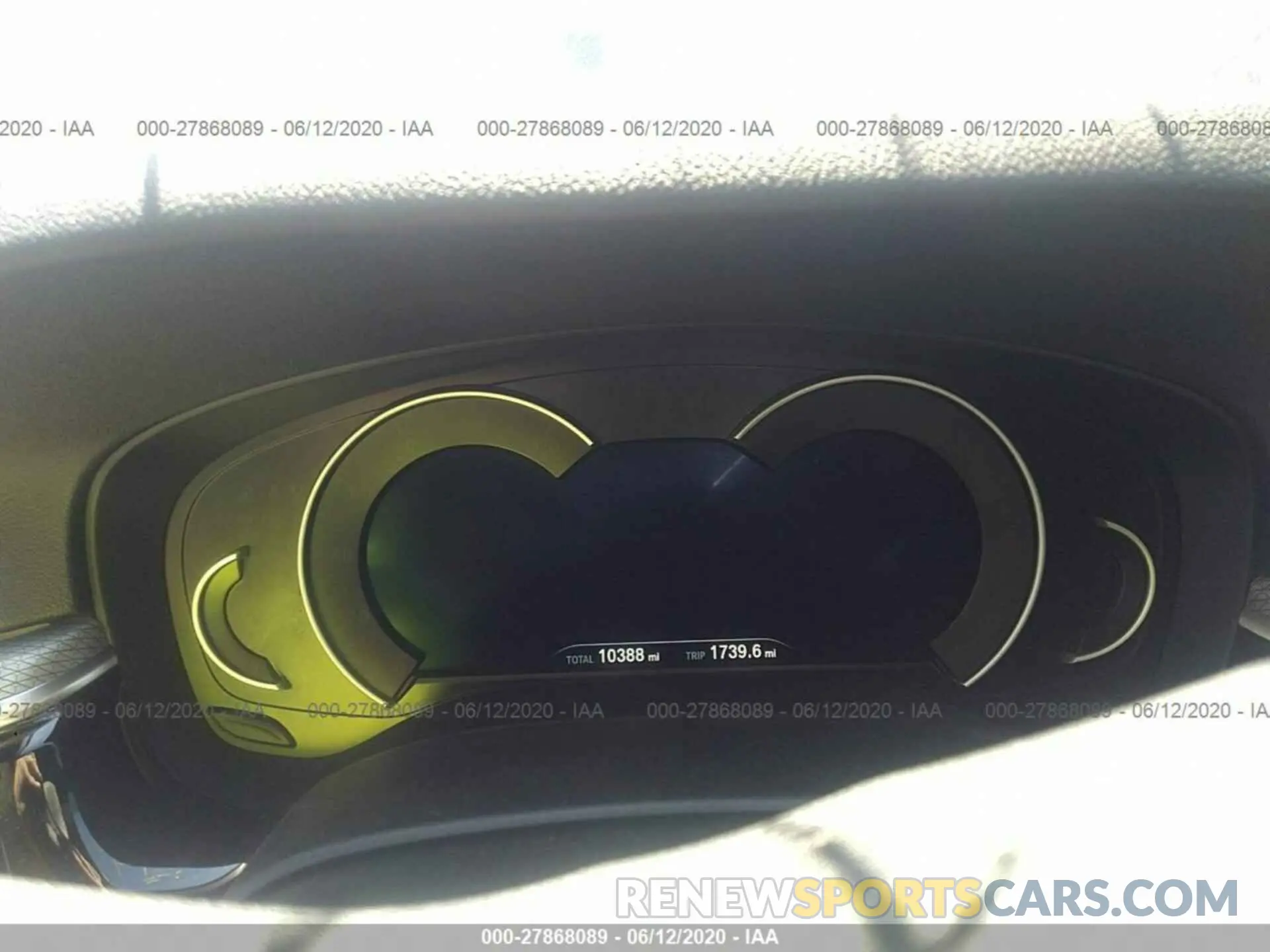7 fotografías del automóvil dañado WBAJE7C50KWW13478 BMW 540 2019