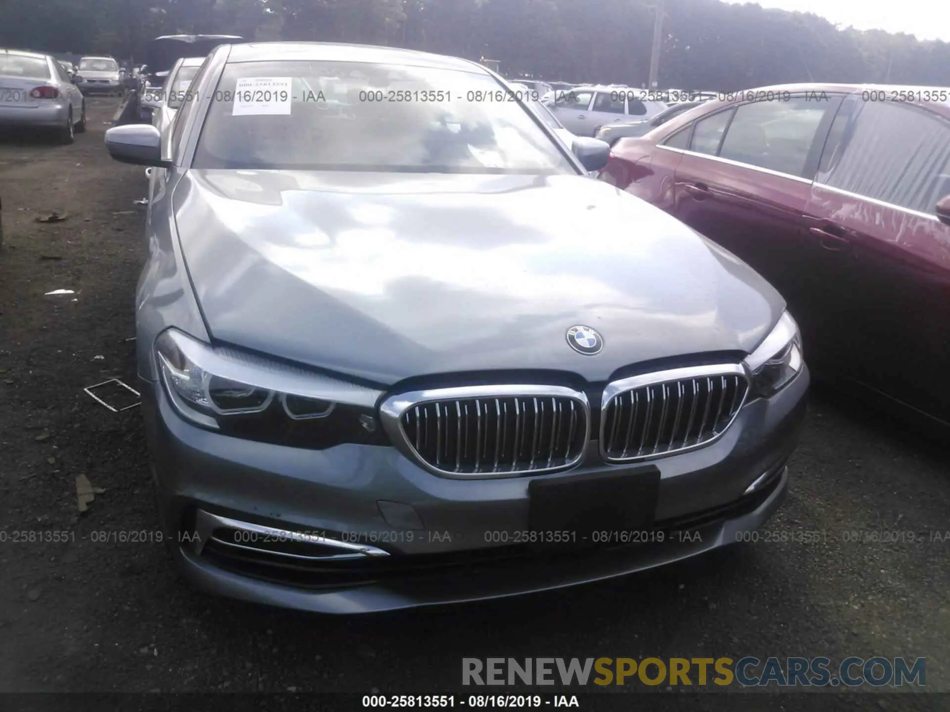6 fotografías del automóvil dañado WBAJE7C52KWW16544 BMW 540 2019