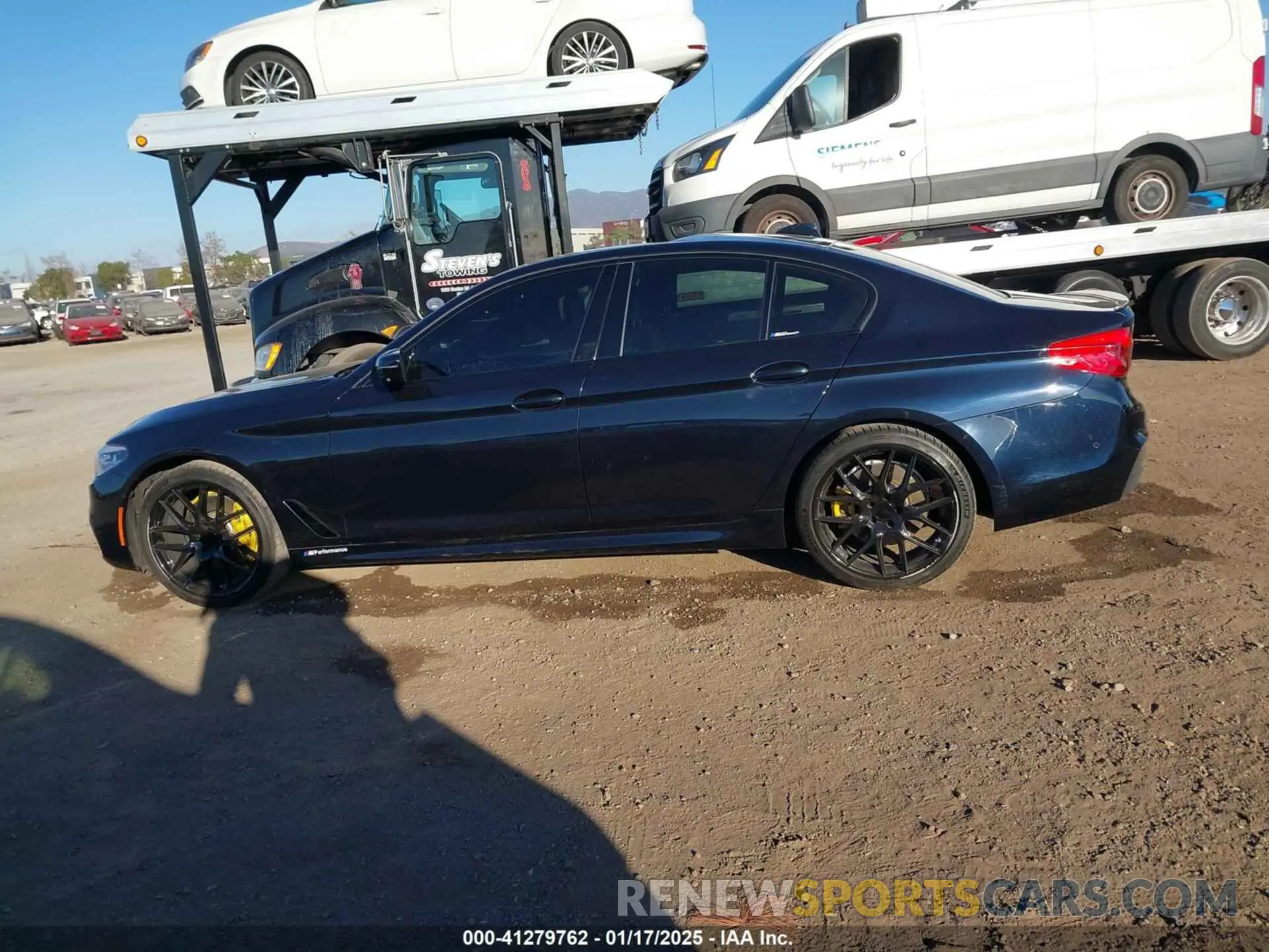 15 fotografías del automóvil dañado WBAJS1C01LCD20897 BMW 540 2020