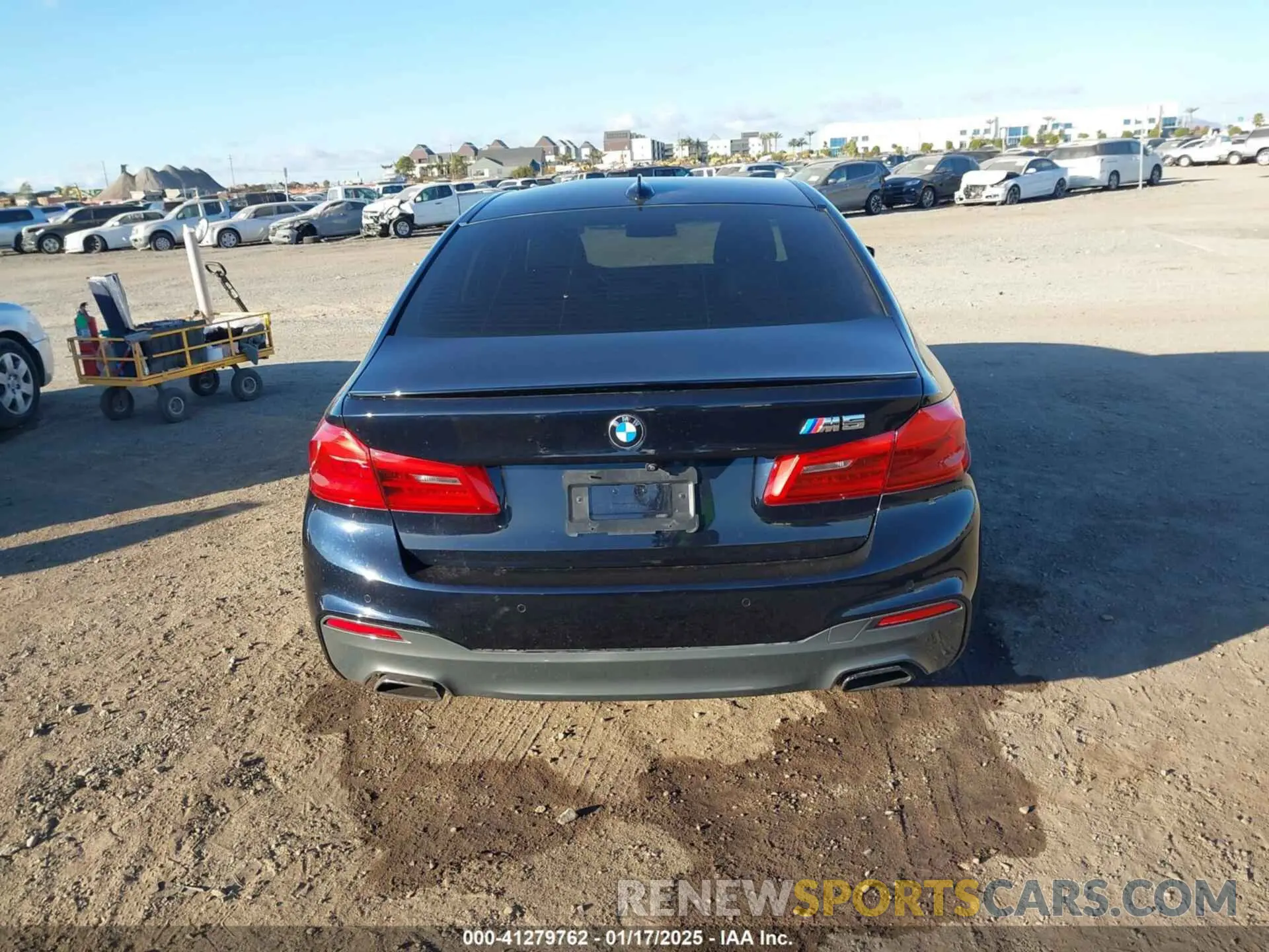 17 fotografías del automóvil dañado WBAJS1C01LCD20897 BMW 540 2020