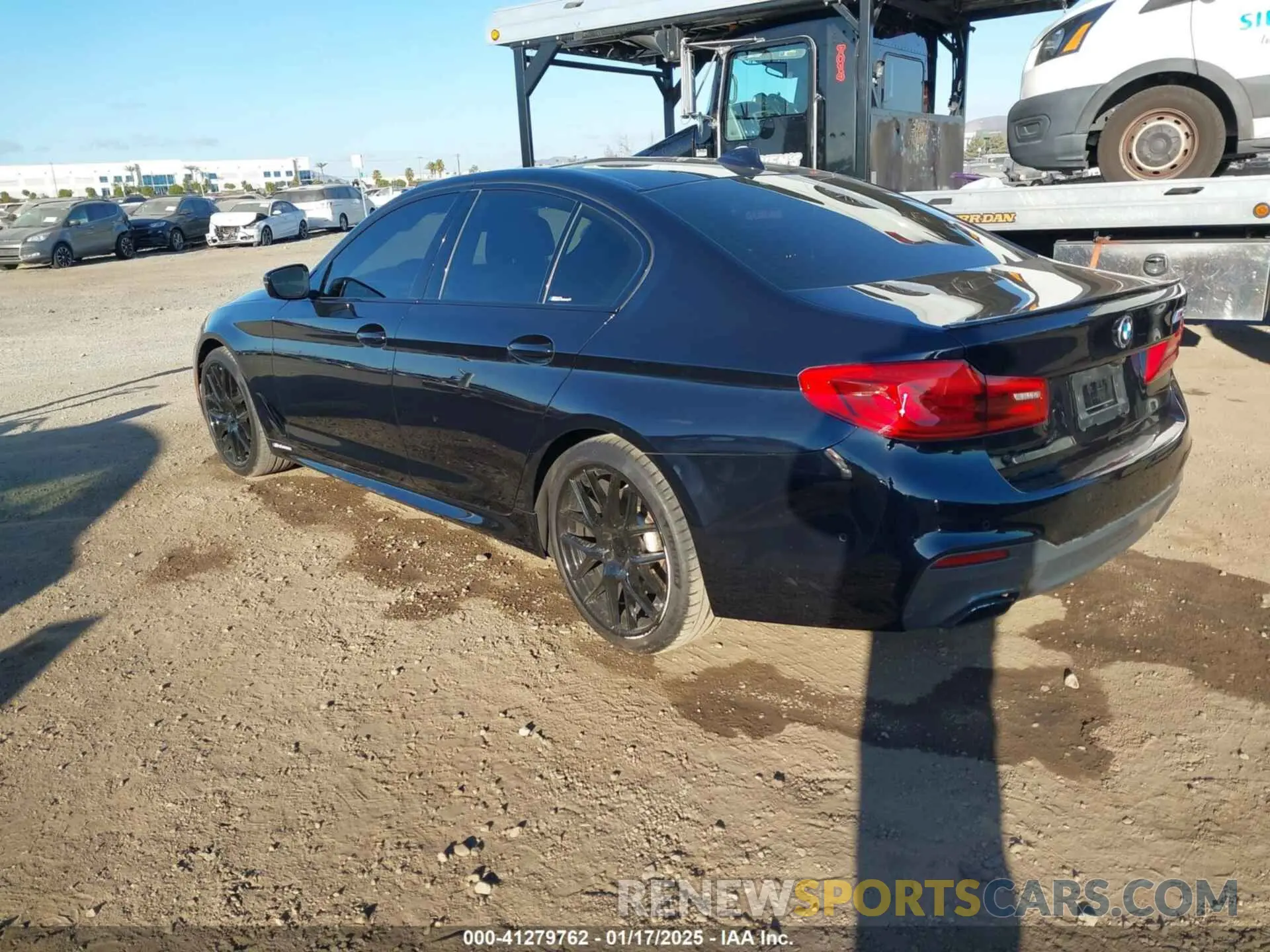 3 fotografías del automóvil dañado WBAJS1C01LCD20897 BMW 540 2020