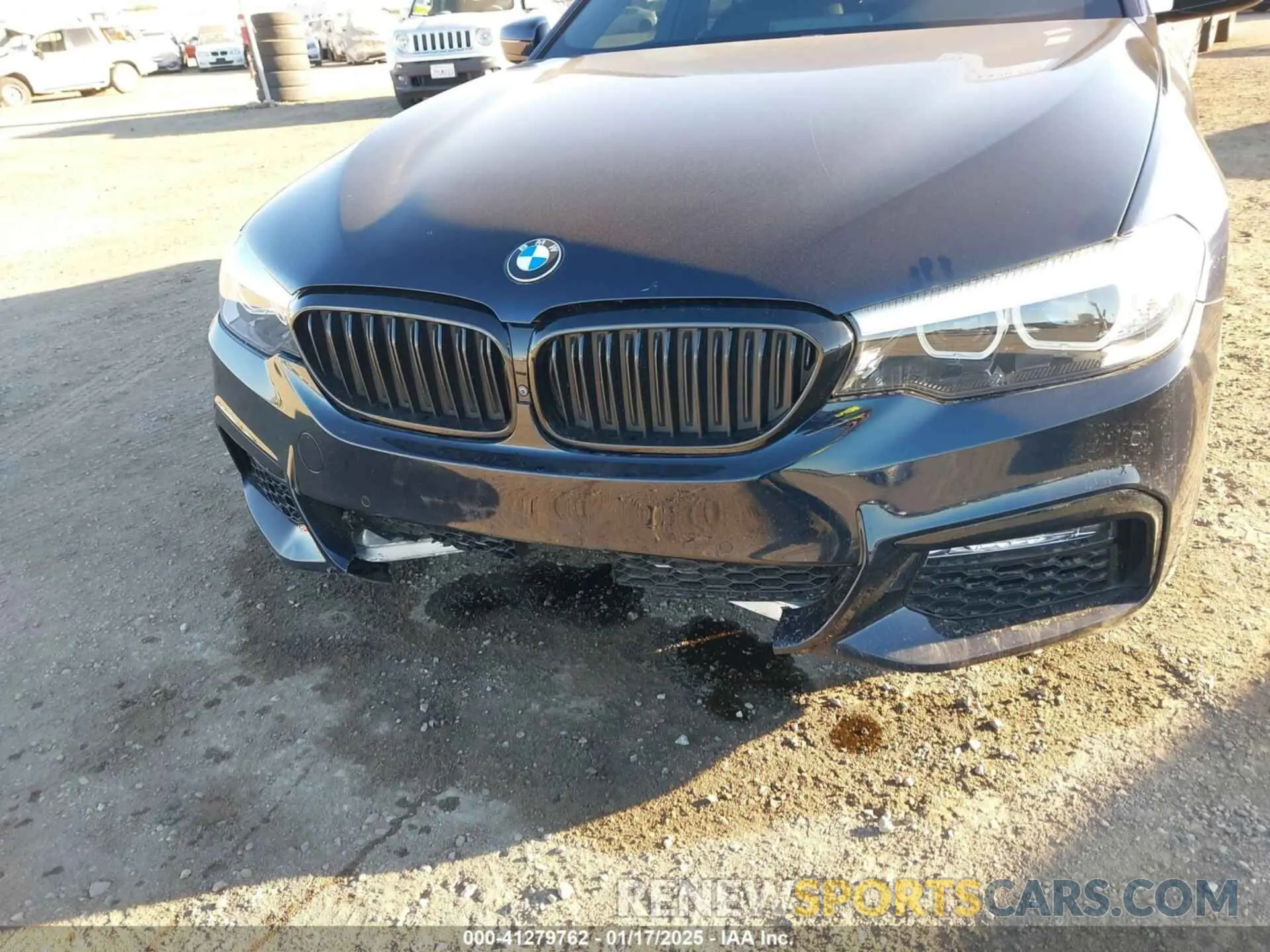 6 fotografías del automóvil dañado WBAJS1C01LCD20897 BMW 540 2020