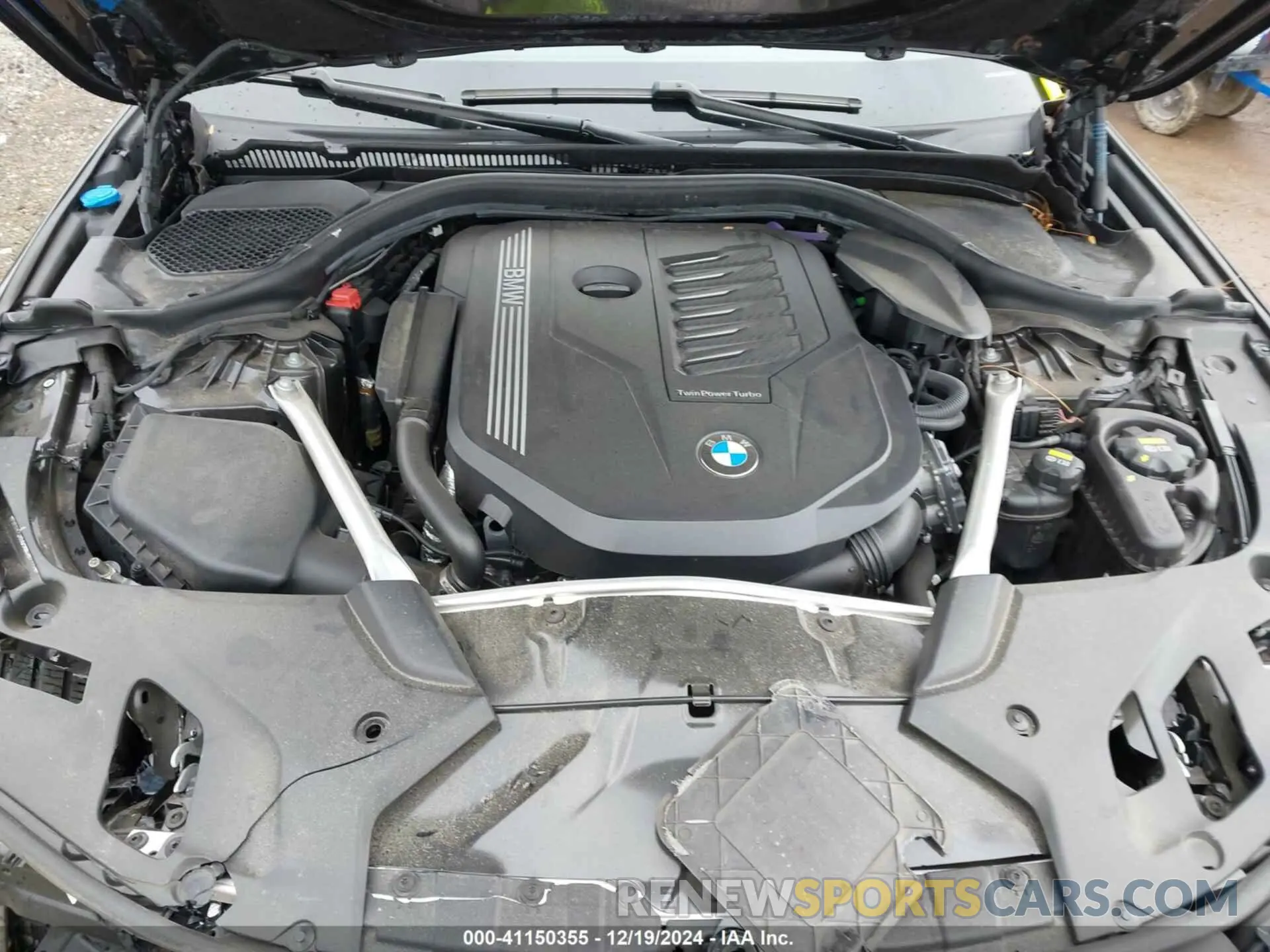 10 fotografías del automóvil dañado WBA73BJ05NCJ87111 BMW 540 2022
