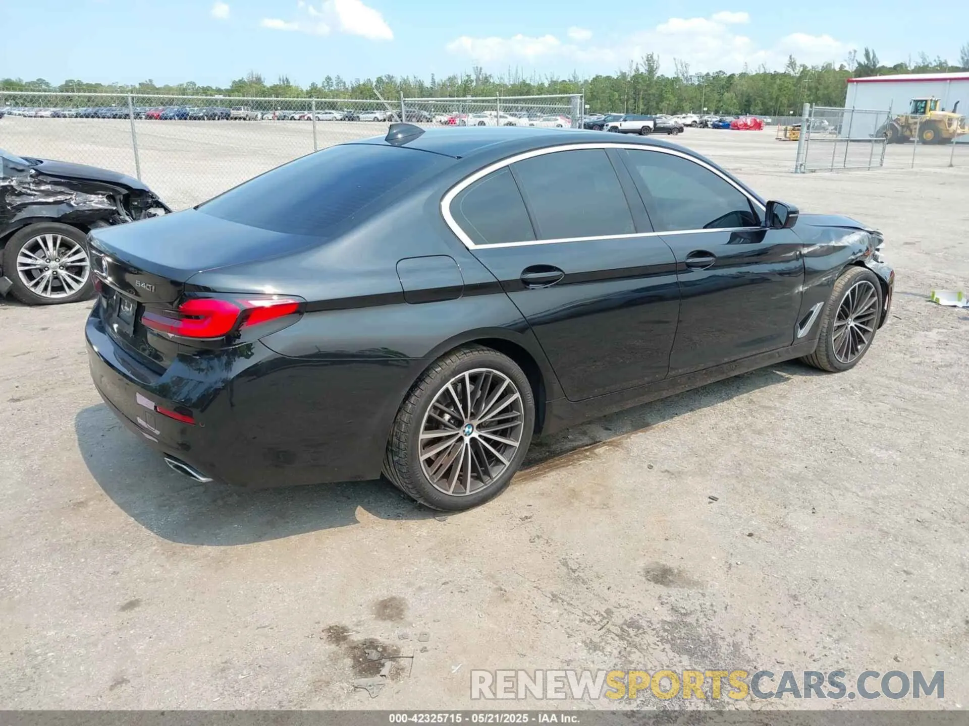 4 fotografías del automóvil dañado WBA53BJ04PWX97851 BMW 540 2023