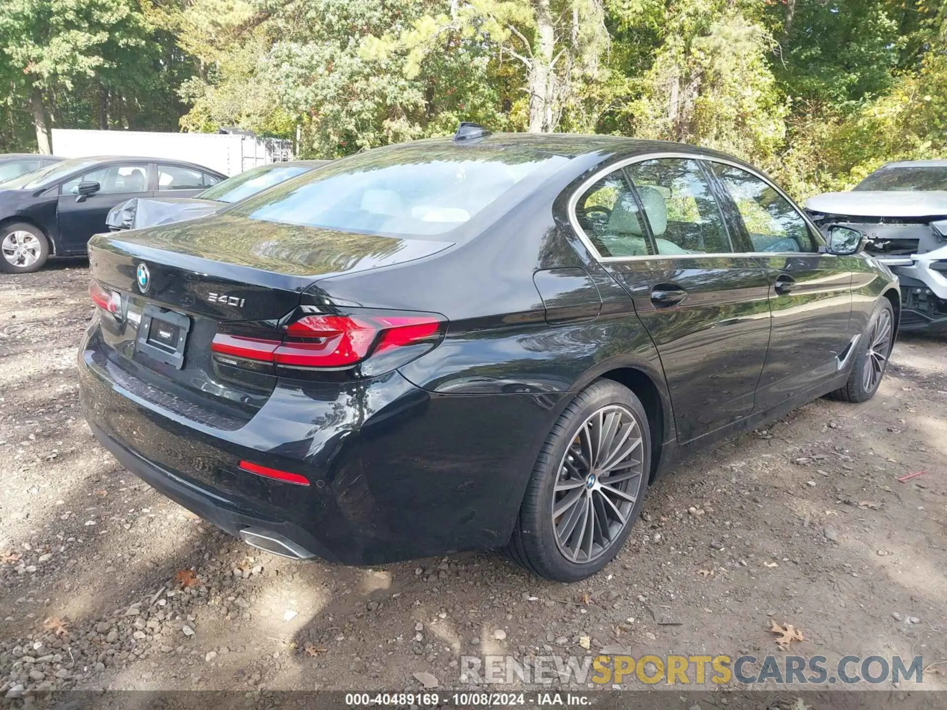 4 fotografías del automóvil dañado WBA73BJ03PCM49114 BMW 540 2023