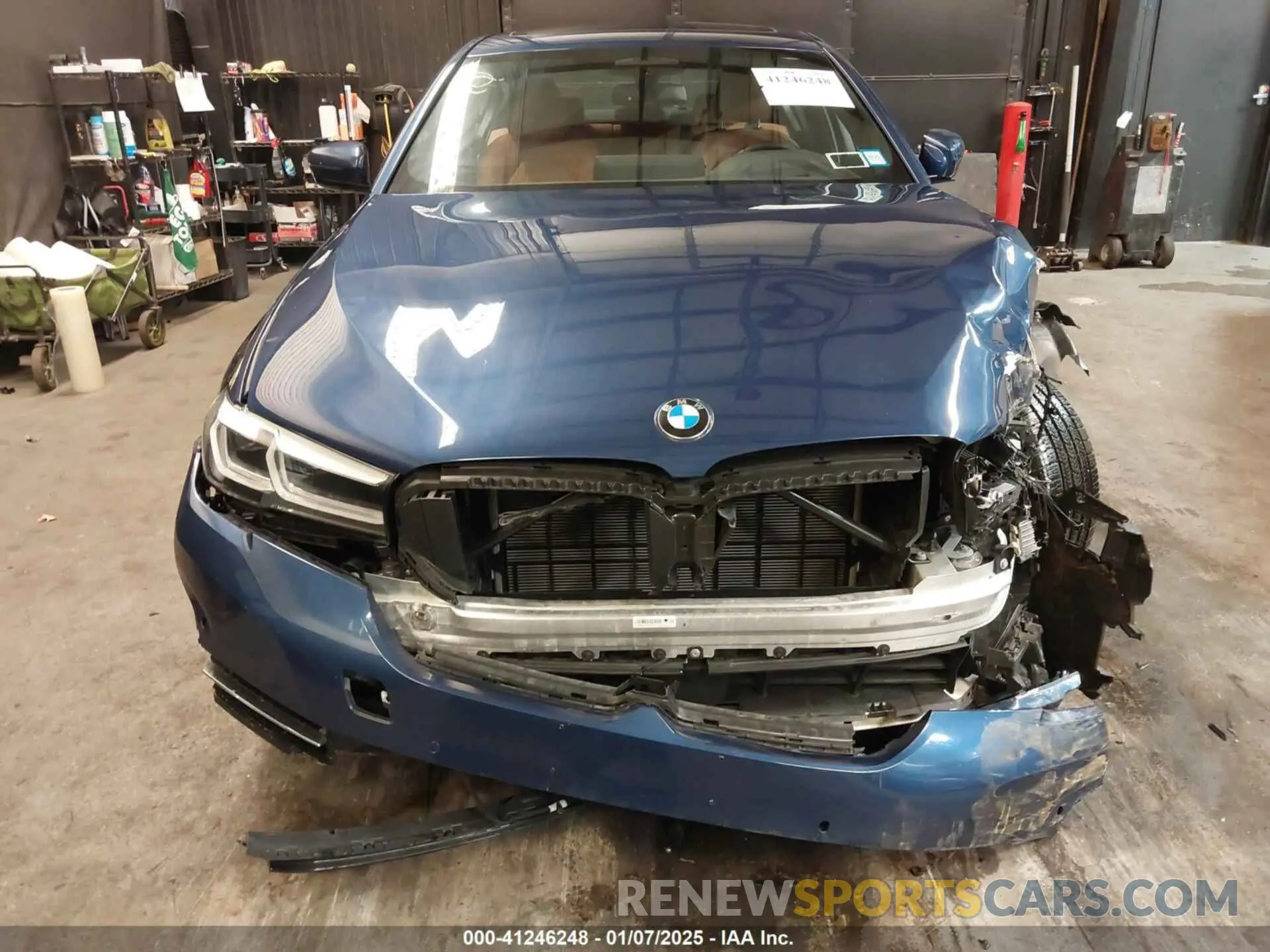 12 fotografías del automóvil dañado WBA73BJ06PWY15808 BMW 540 2023